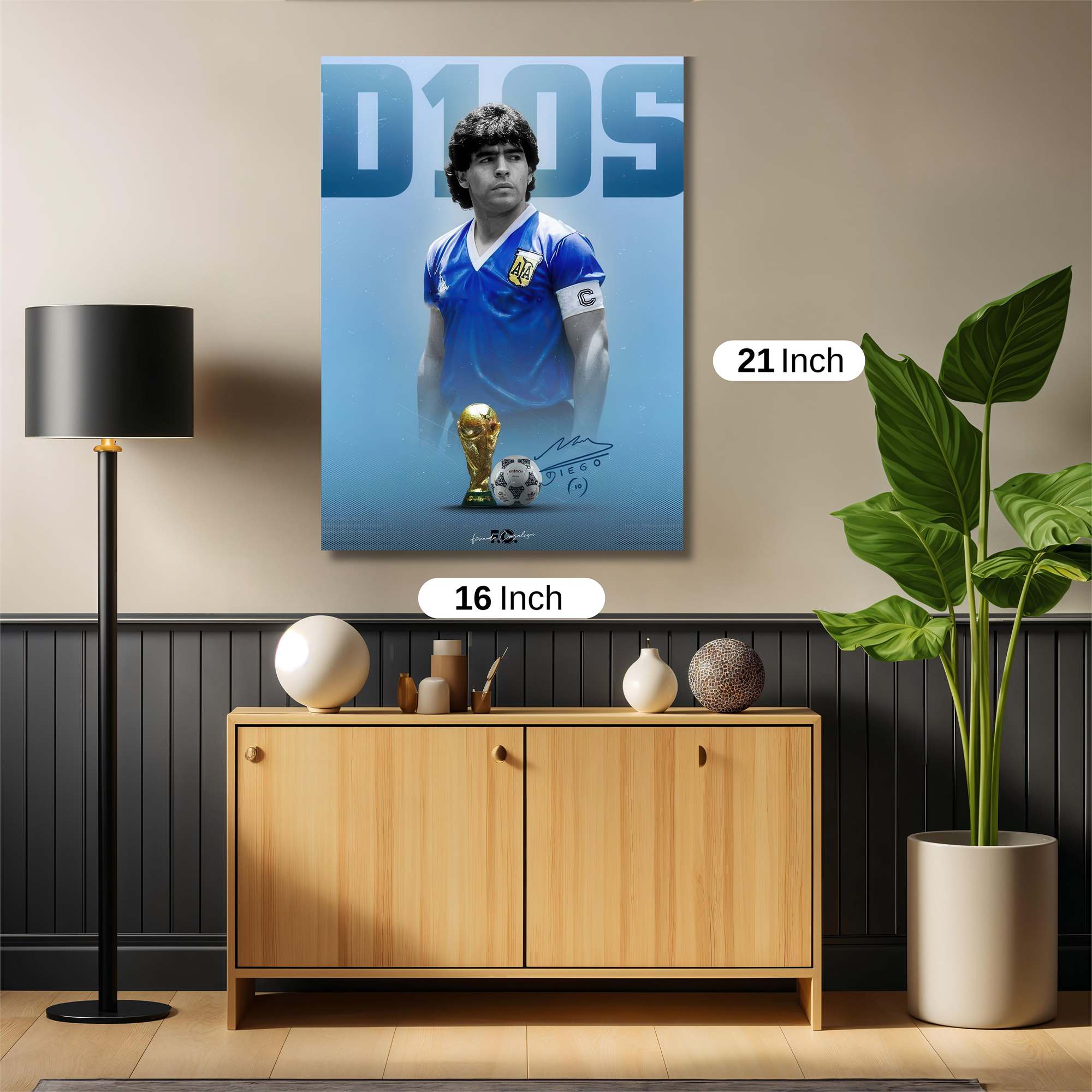 Maradona Majestic Safe Wall Magnetic / M