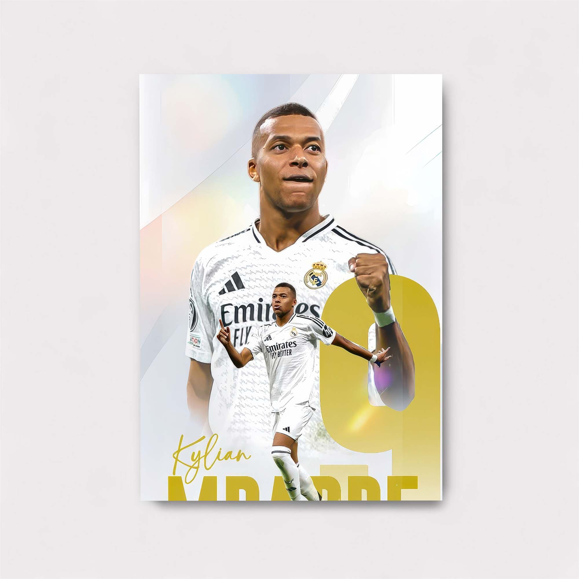 Mbappe Triumphant Safe Wall Magnetic / M
