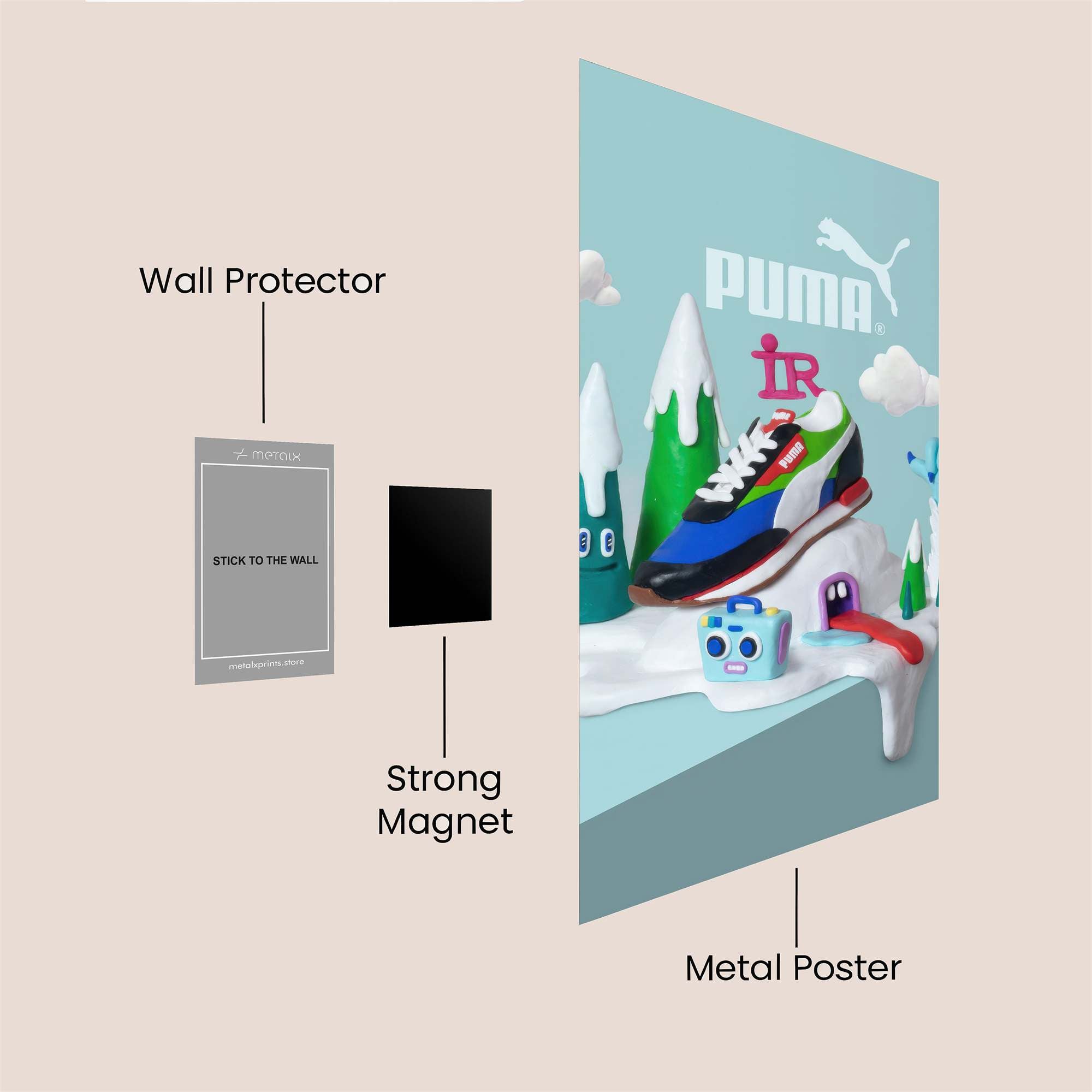 Puma Playful Safe Wall Magnetic / M