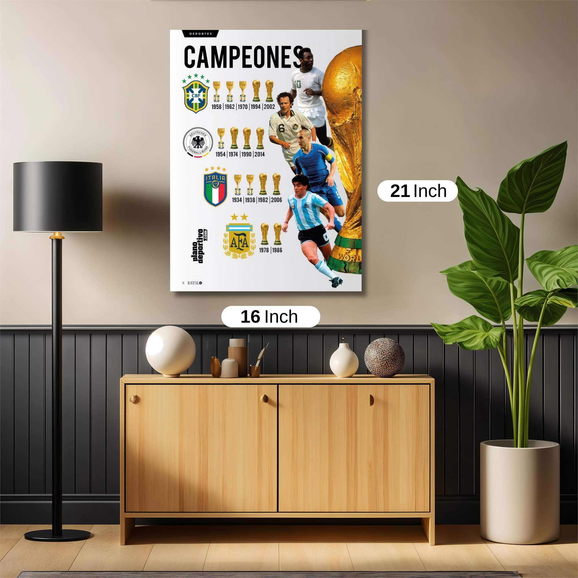 Trophy Triumph Safe Wall Magnetic / M