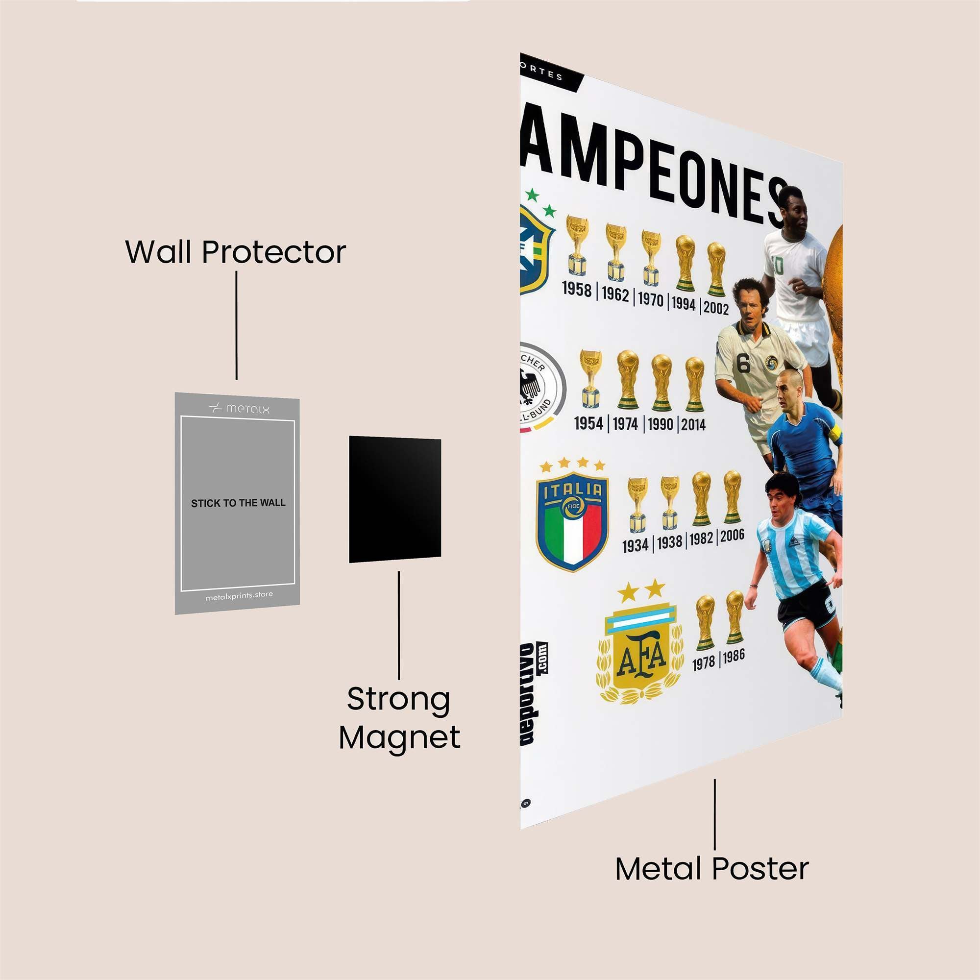 Trophy Triumph Safe Wall Magnetic / M