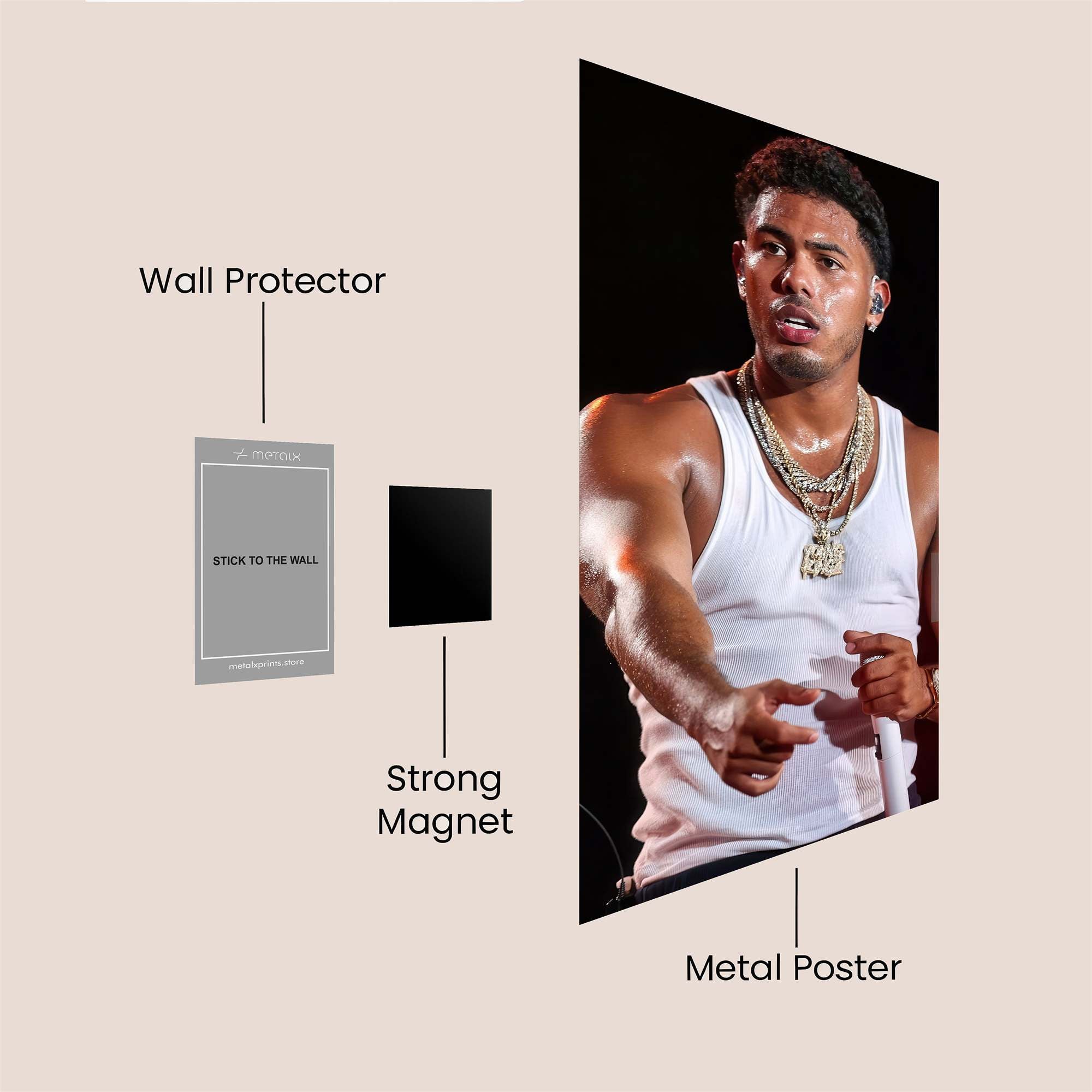 Kane Passionate Safe Wall Magnetic / M
