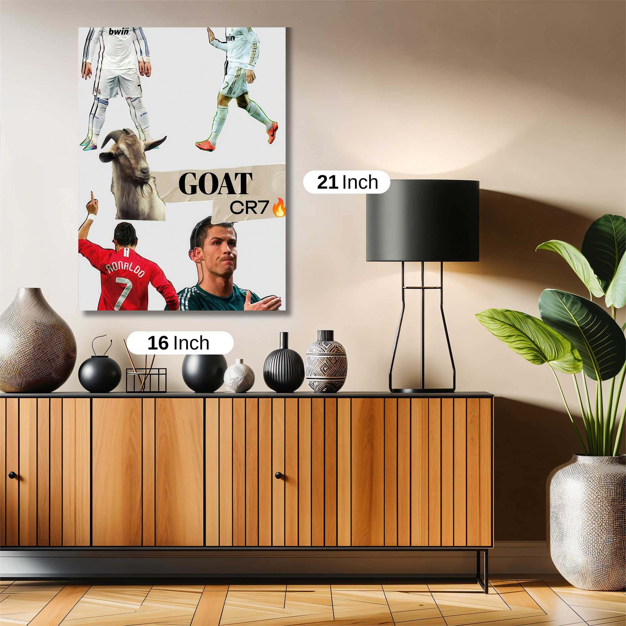 Ronaldo Regal Safe Wall Magnetic / M
