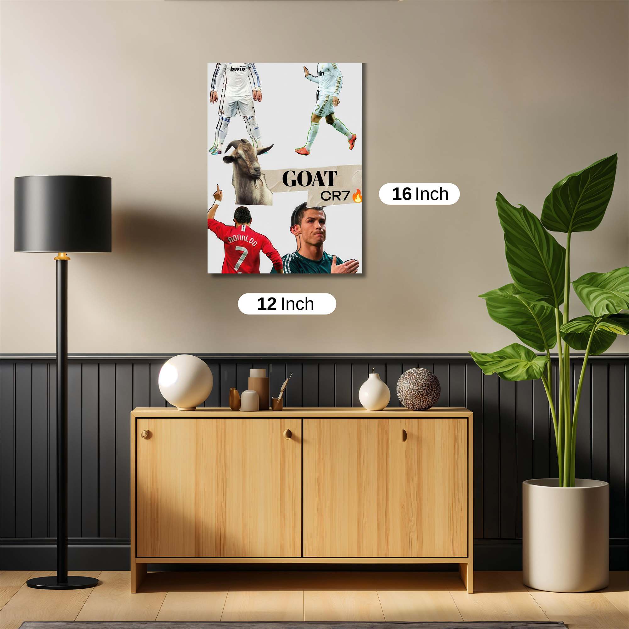 Ronaldo Regal Safe Wall Magnetic / M