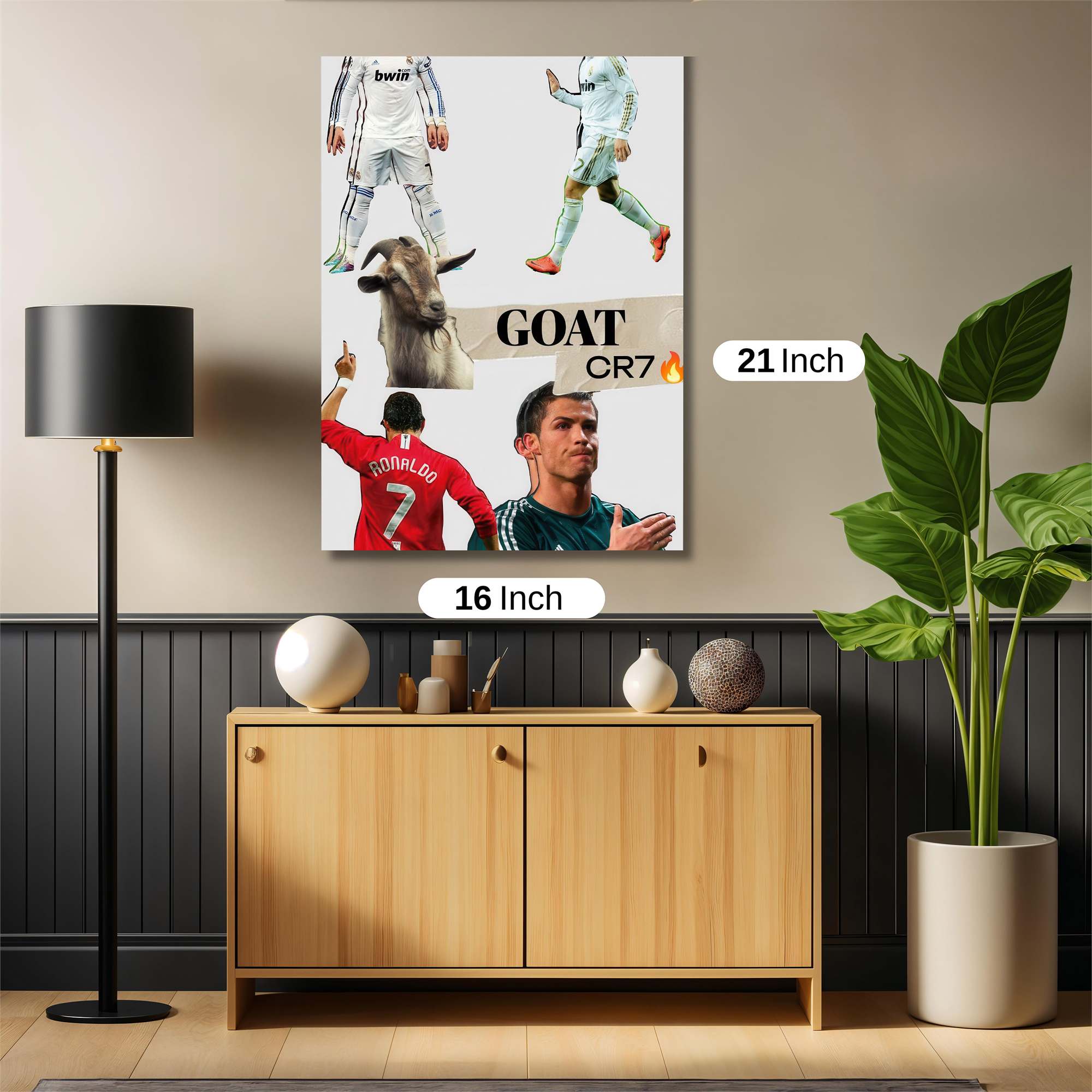 Ronaldo Regal Safe Wall Magnetic / M
