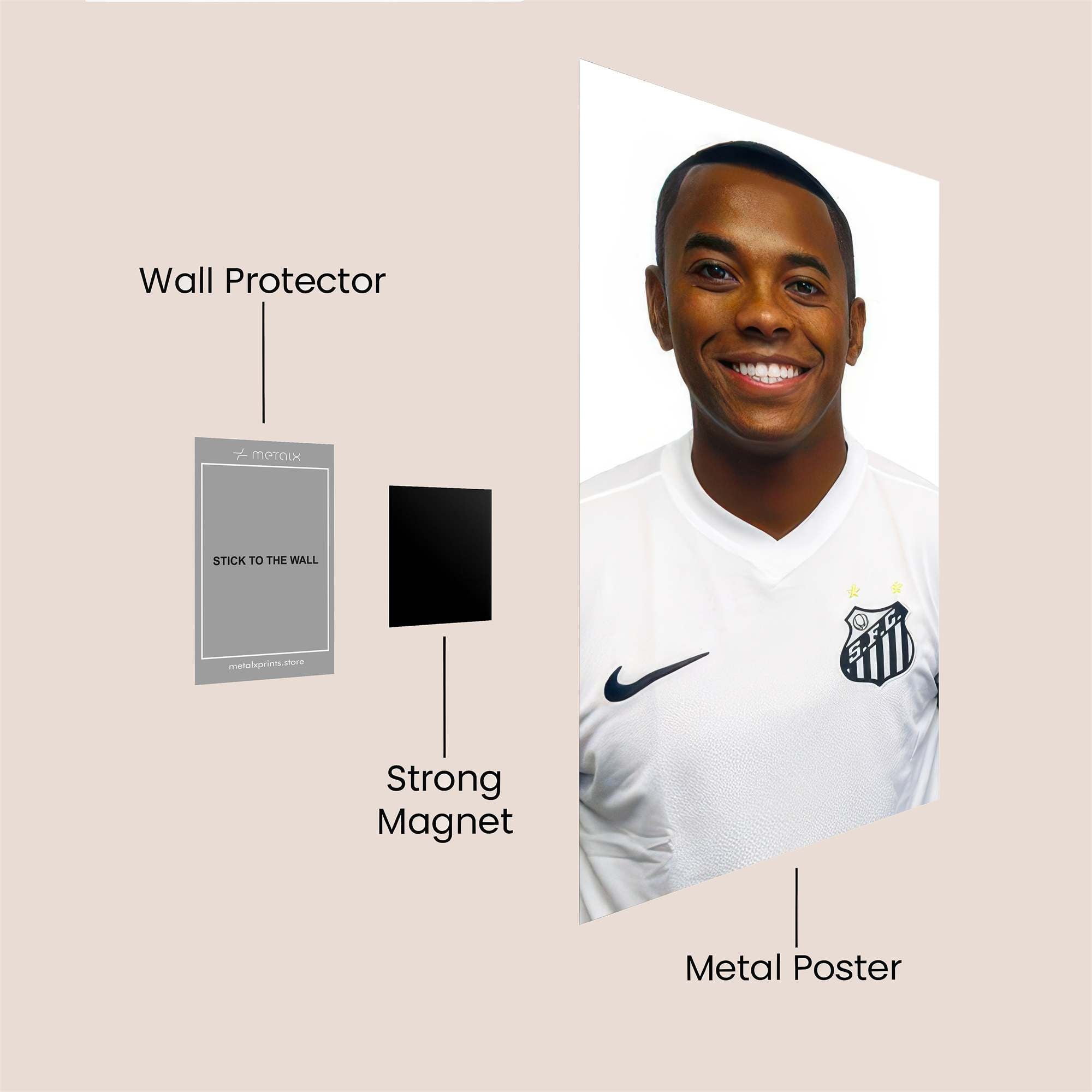 Neilton Joyful Safe Wall Magnetic / M