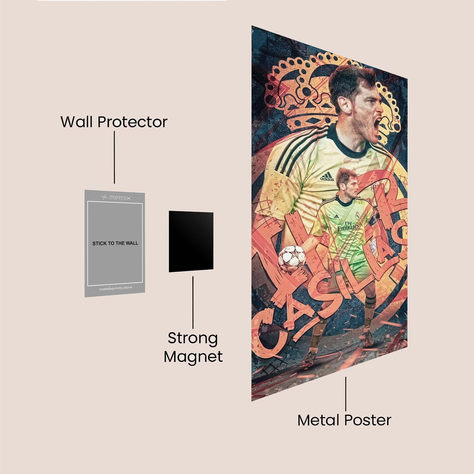 Casillas Triumphant Safe Wall Magnetic / M