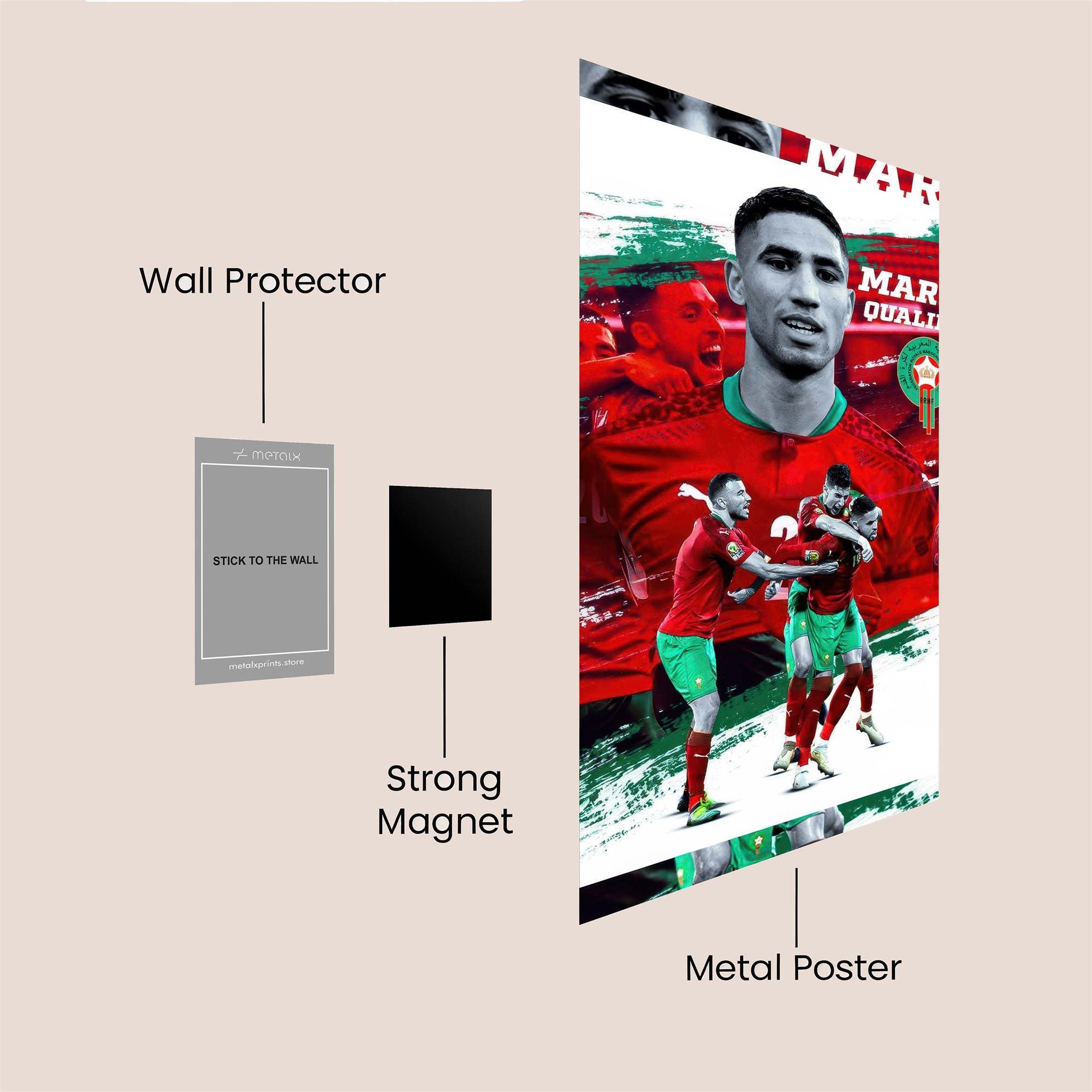 Atlas Triumph Safe Wall Magnetic / M