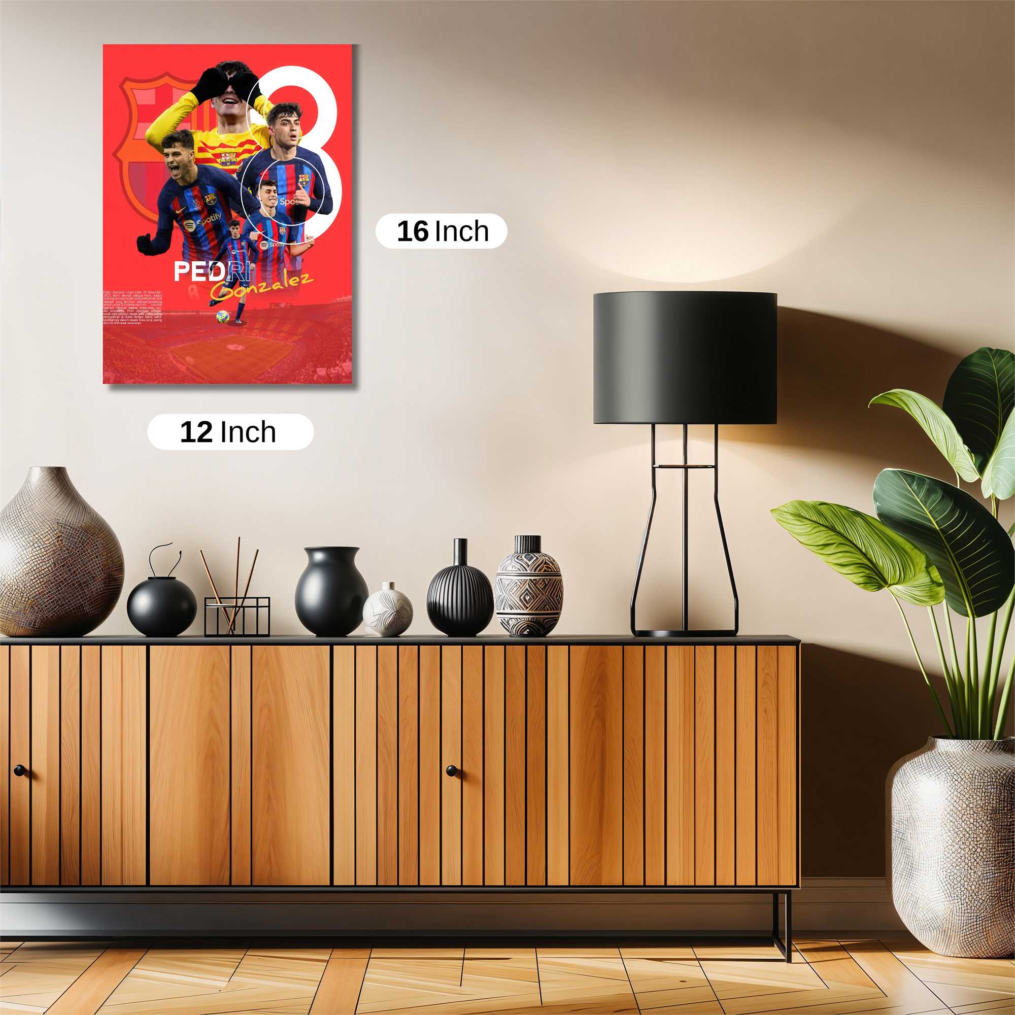 Pedri Passion Safe Wall Magnetic / M