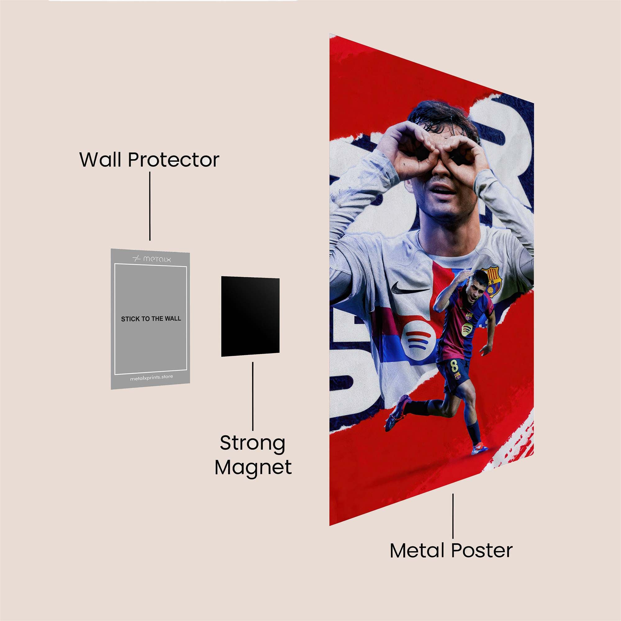Messi Magic Safe Wall Magnetic / M