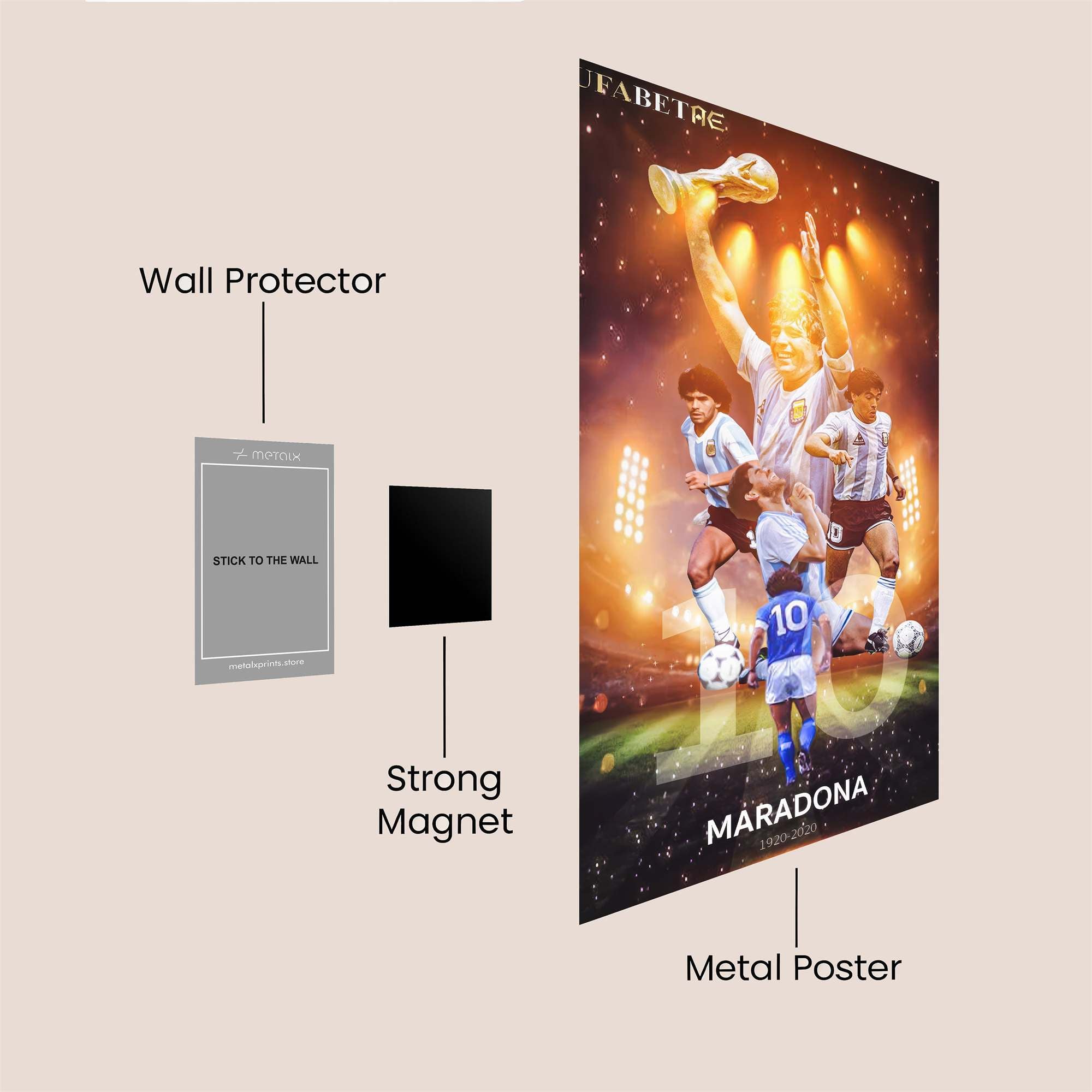 Maradona Magic Safe Wall Magnetic / M