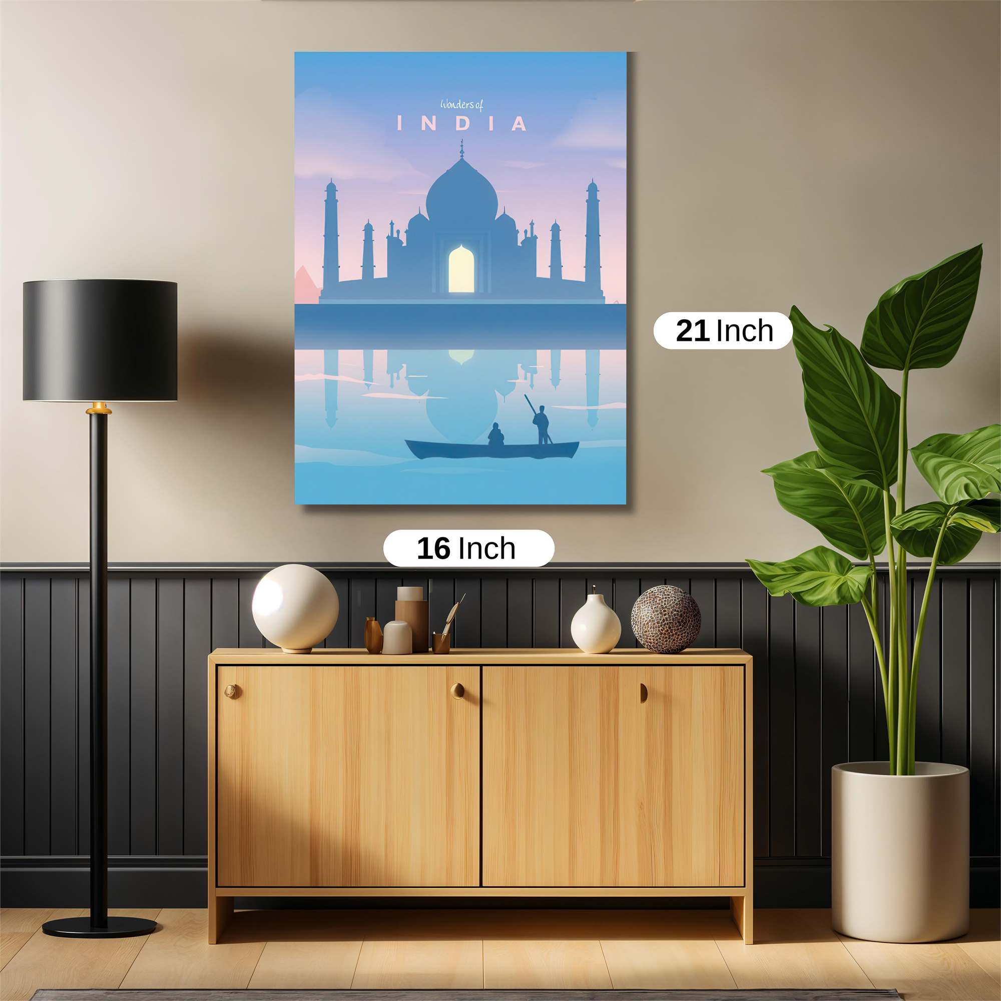 Taj Tranquil Safe Wall Magnetic / M