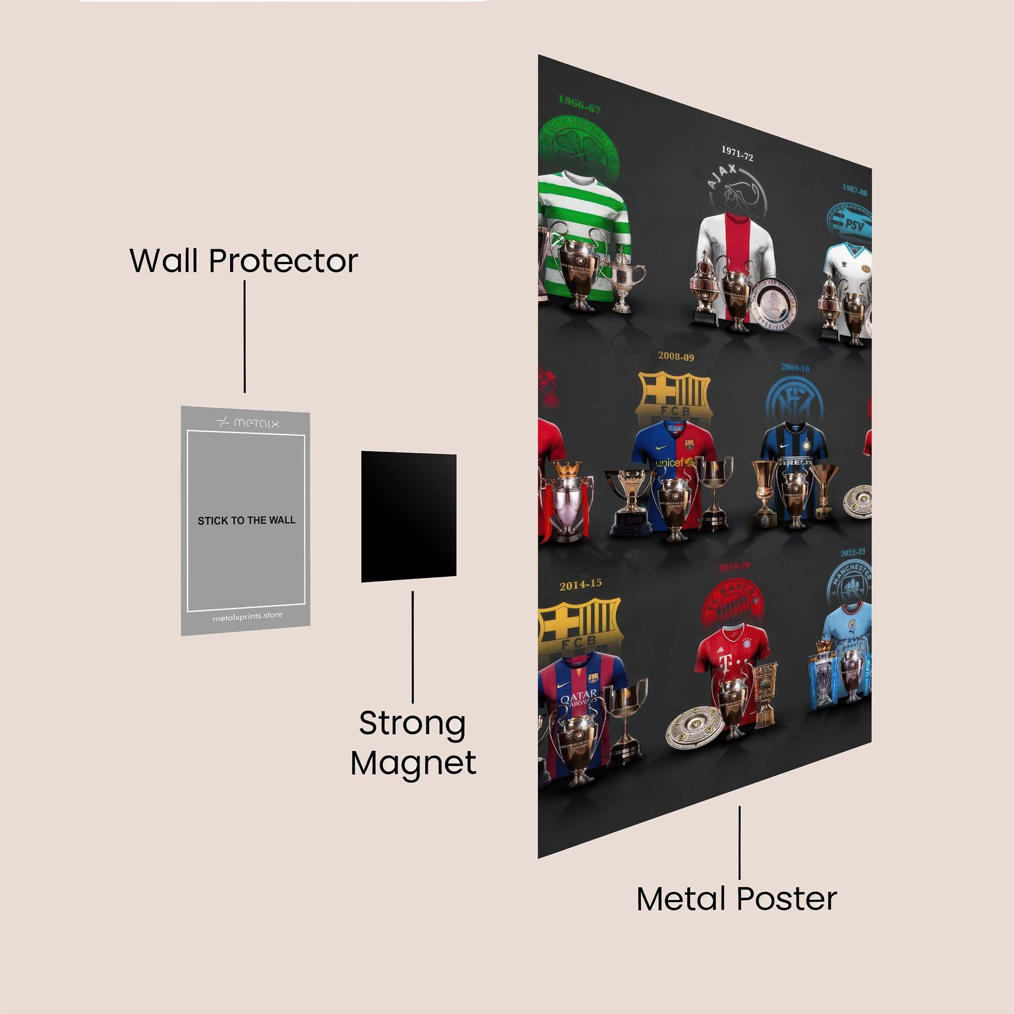 Trophy Legacy Safe Wall Magnetic / M