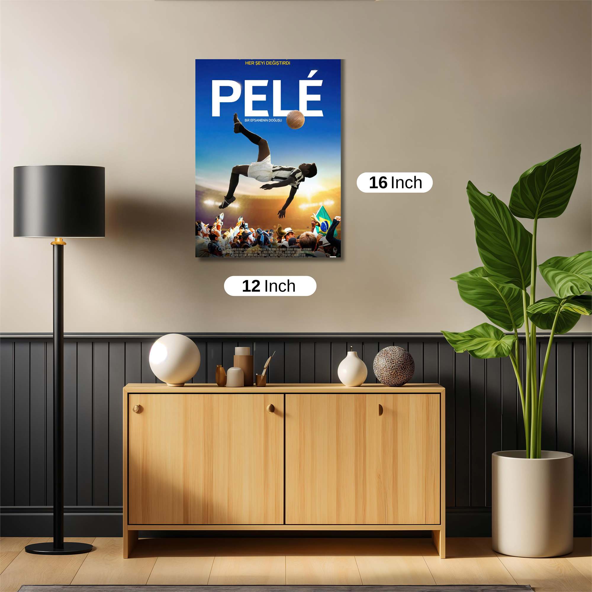 Pele Passion Safe Wall Magnetic / M