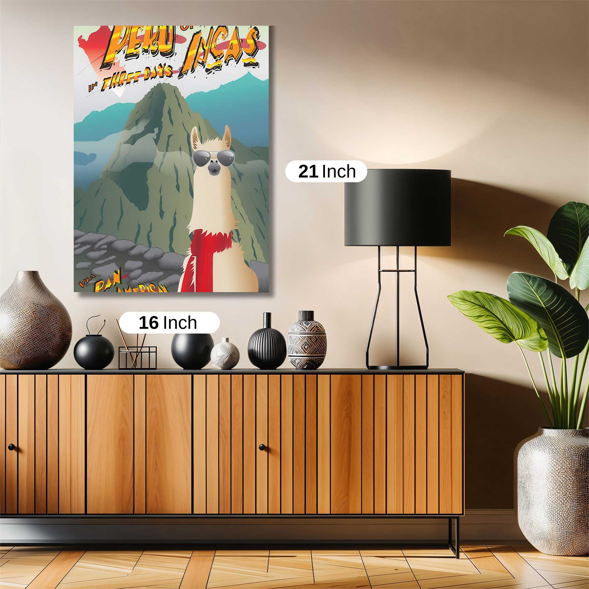 Llama Adventure Safe Wall Magnetic / M
