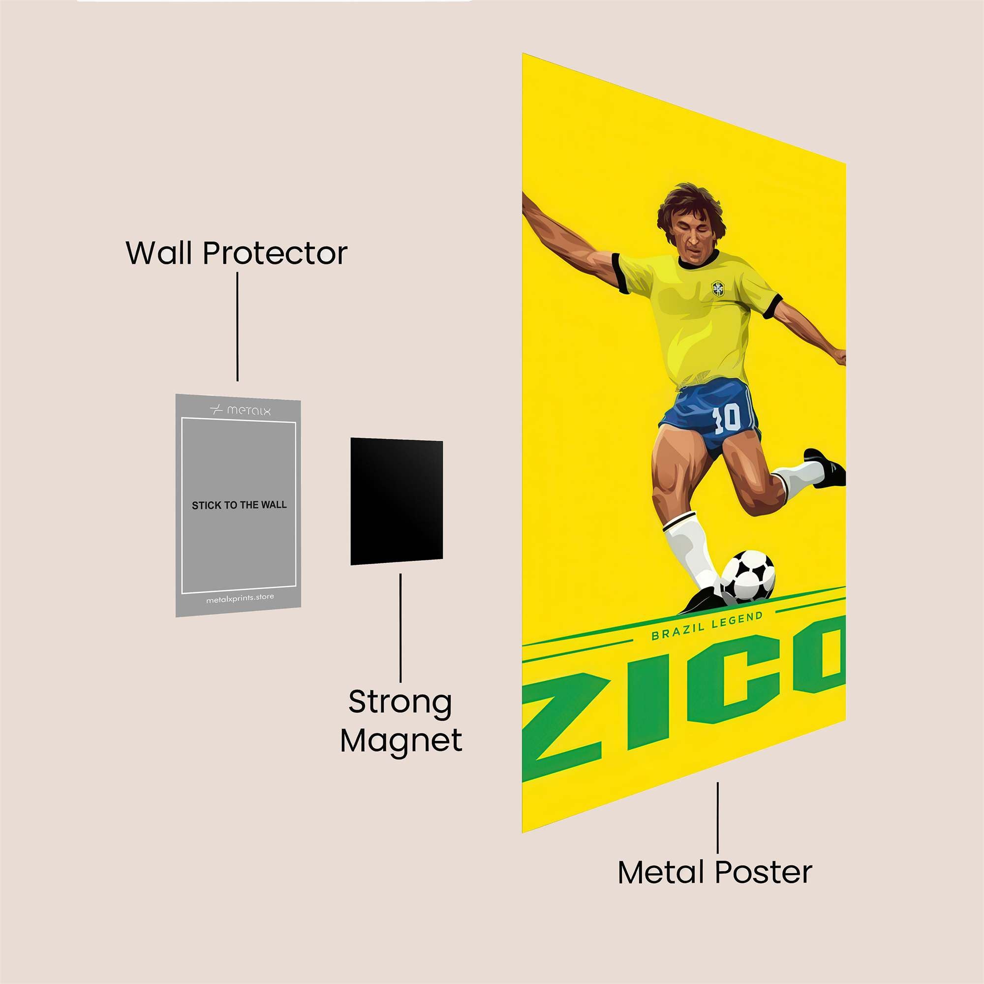 Zico Dynamic Safe Wall Magnetic / M