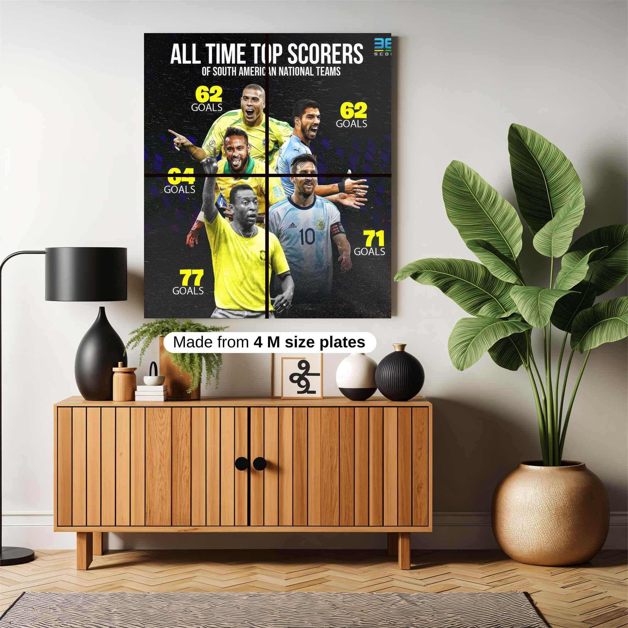 Strikers' Glory Safe Wall Magnetic / M