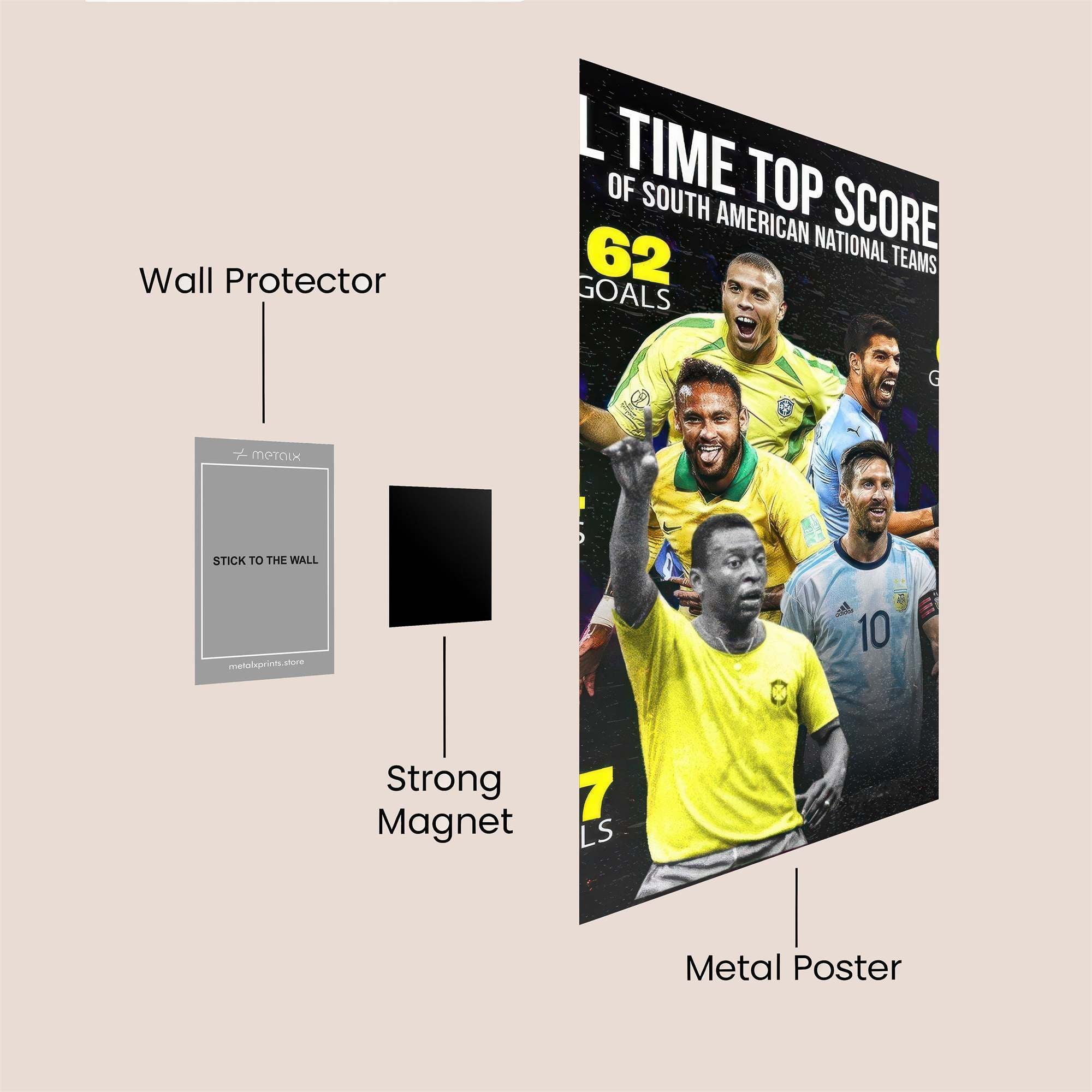 Strikers' Glory Safe Wall Magnetic / M