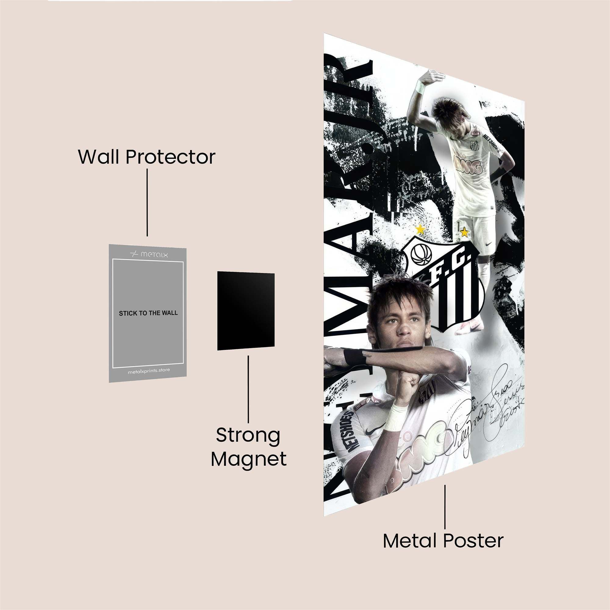 Neymar Dynamic Safe Wall Magnetic / M