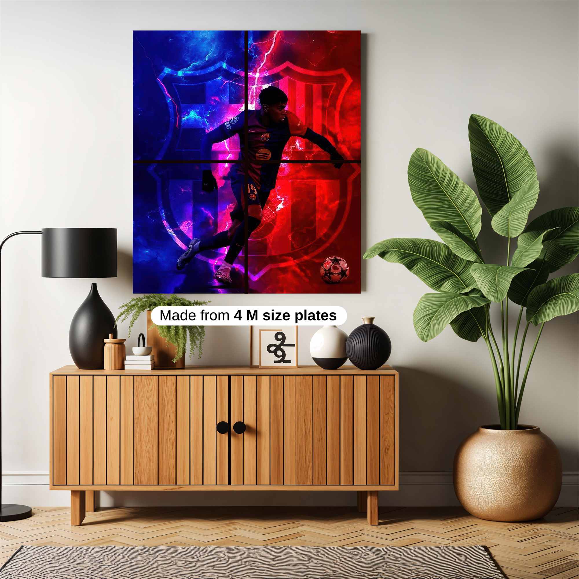 Messi Dynamic Safe Wall Magnetic / M