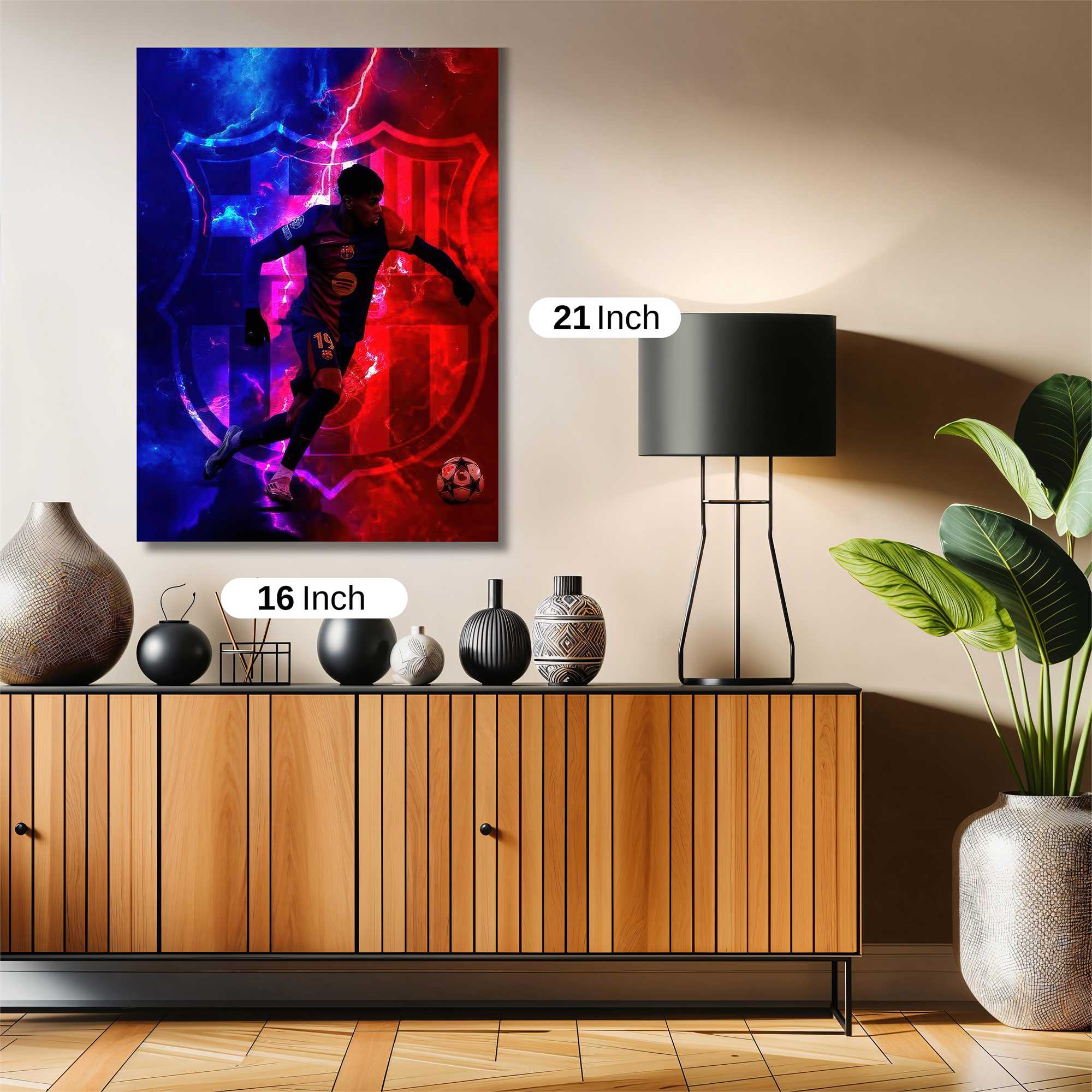 Messi Dynamic Safe Wall Magnetic / M