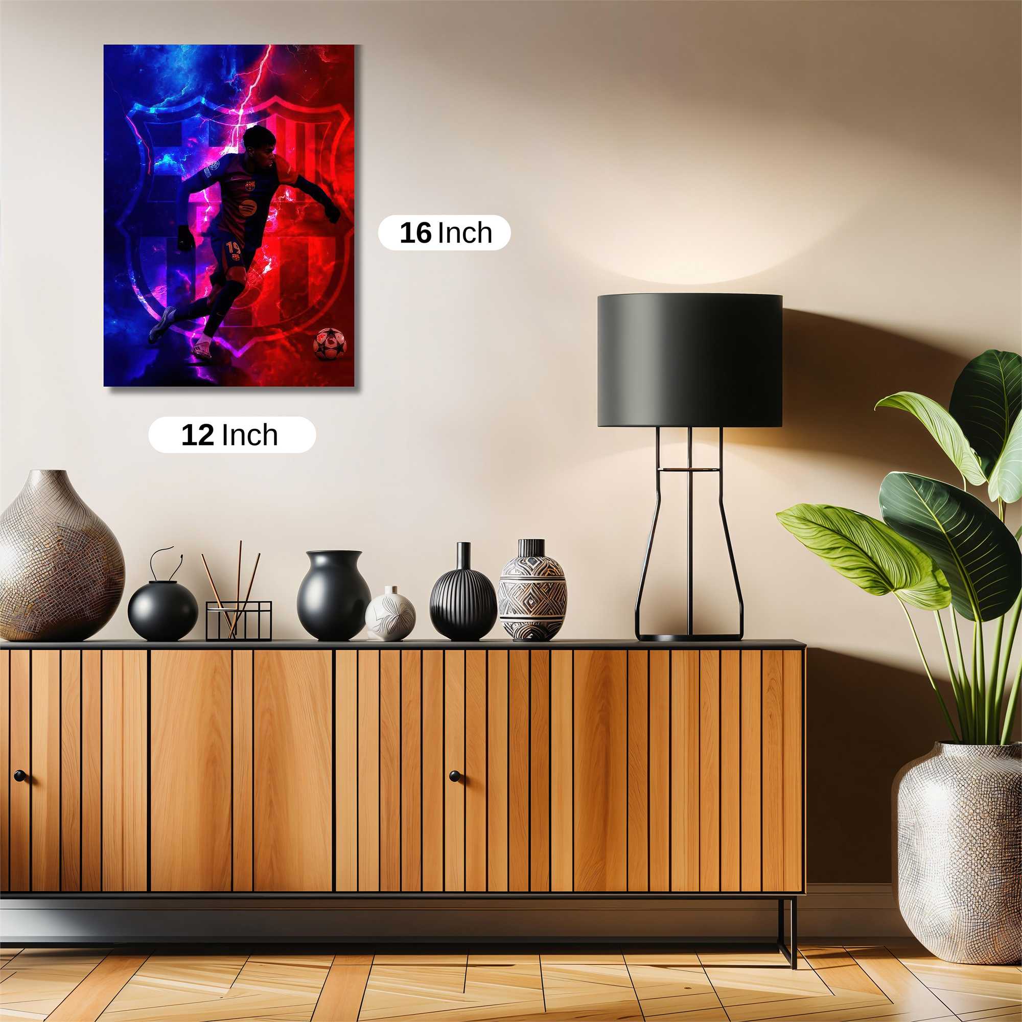 Messi Dynamic Safe Wall Magnetic / M