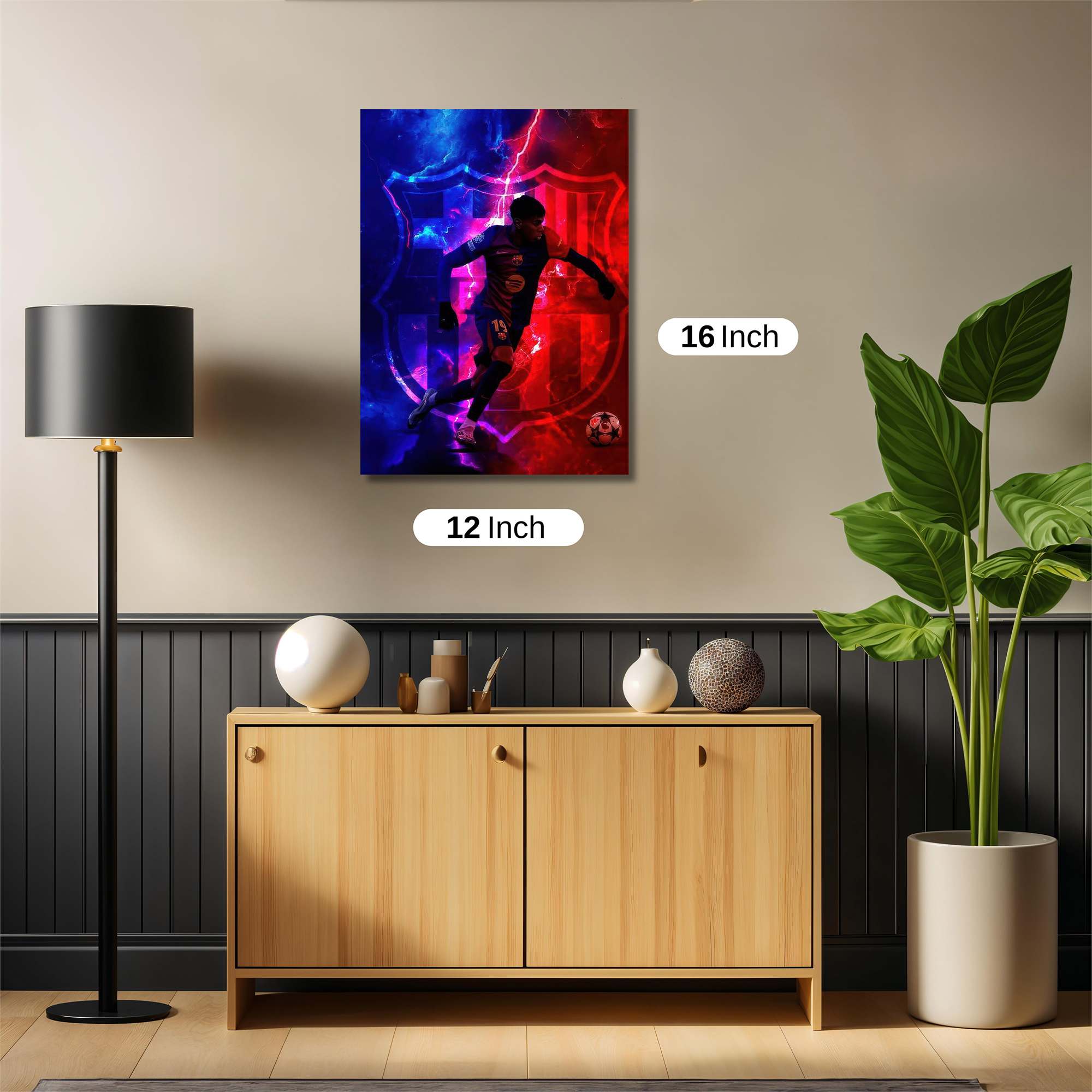 Messi Dynamic Safe Wall Magnetic / M