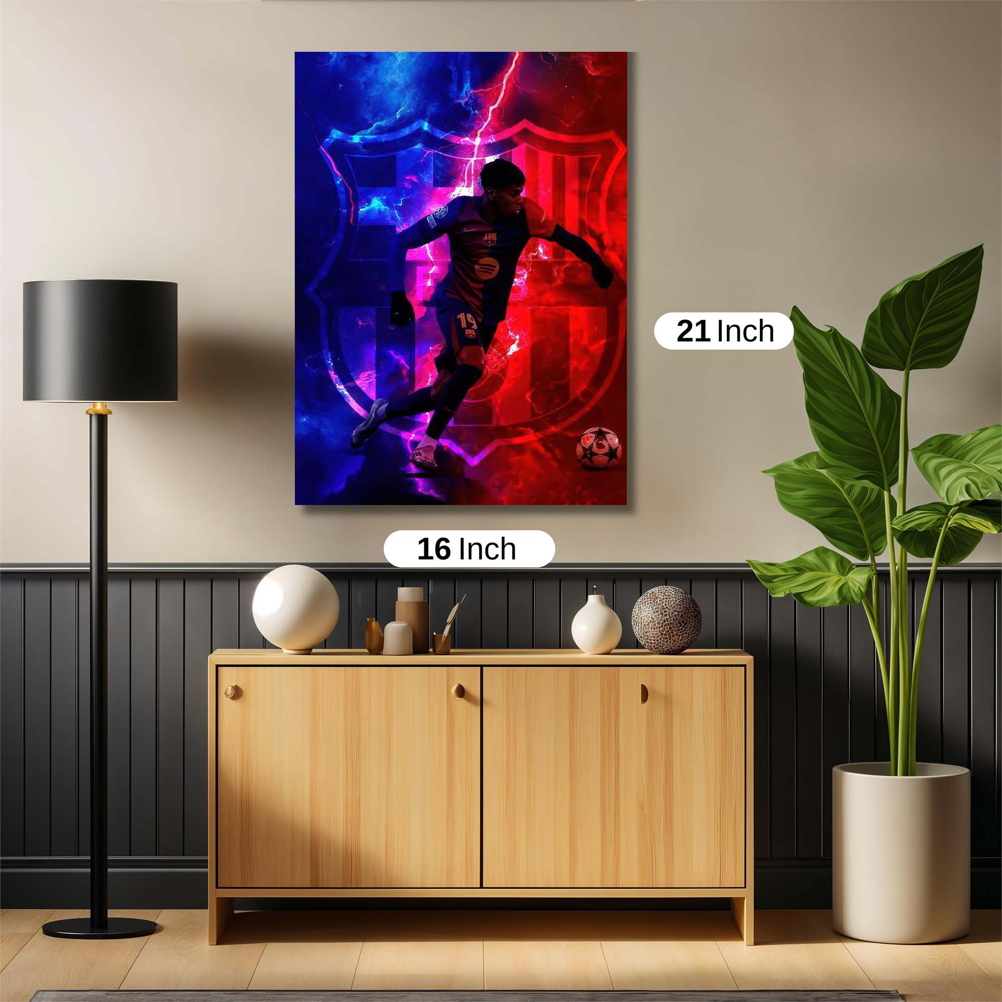 Messi Dynamic Safe Wall Magnetic / M