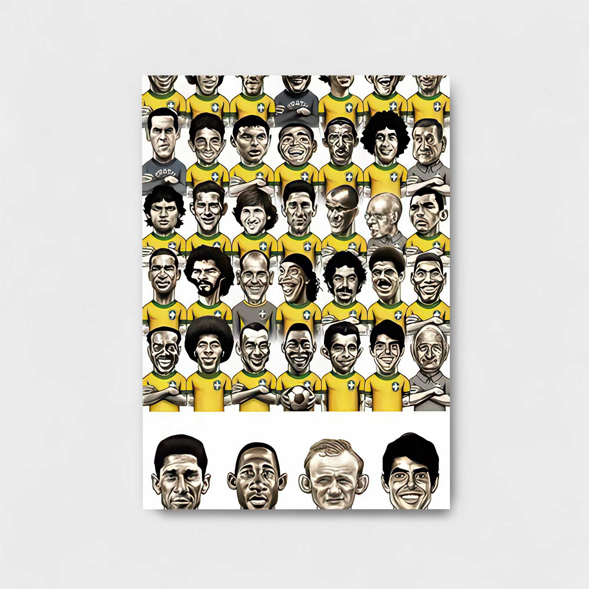 Brazil Legends Safe Wall Magnetic / M