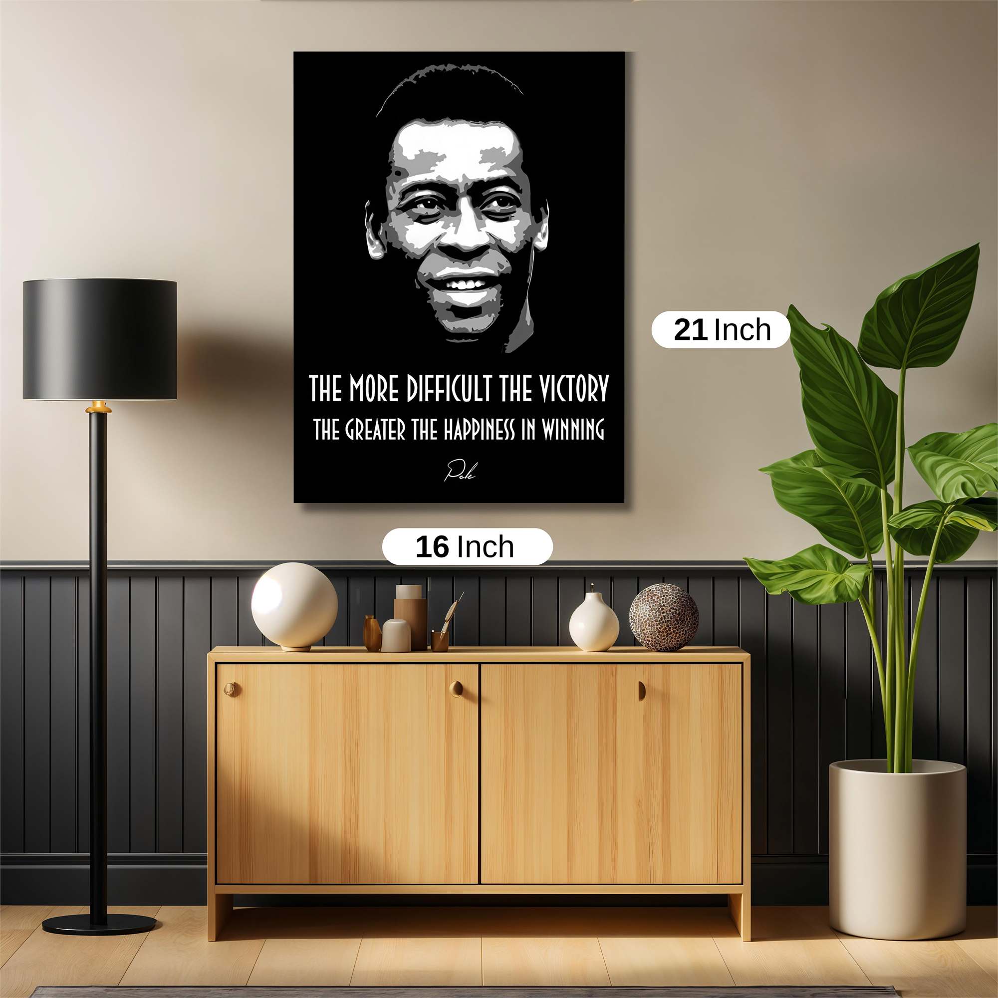 Pele Triumph Safe Wall Magnetic / M