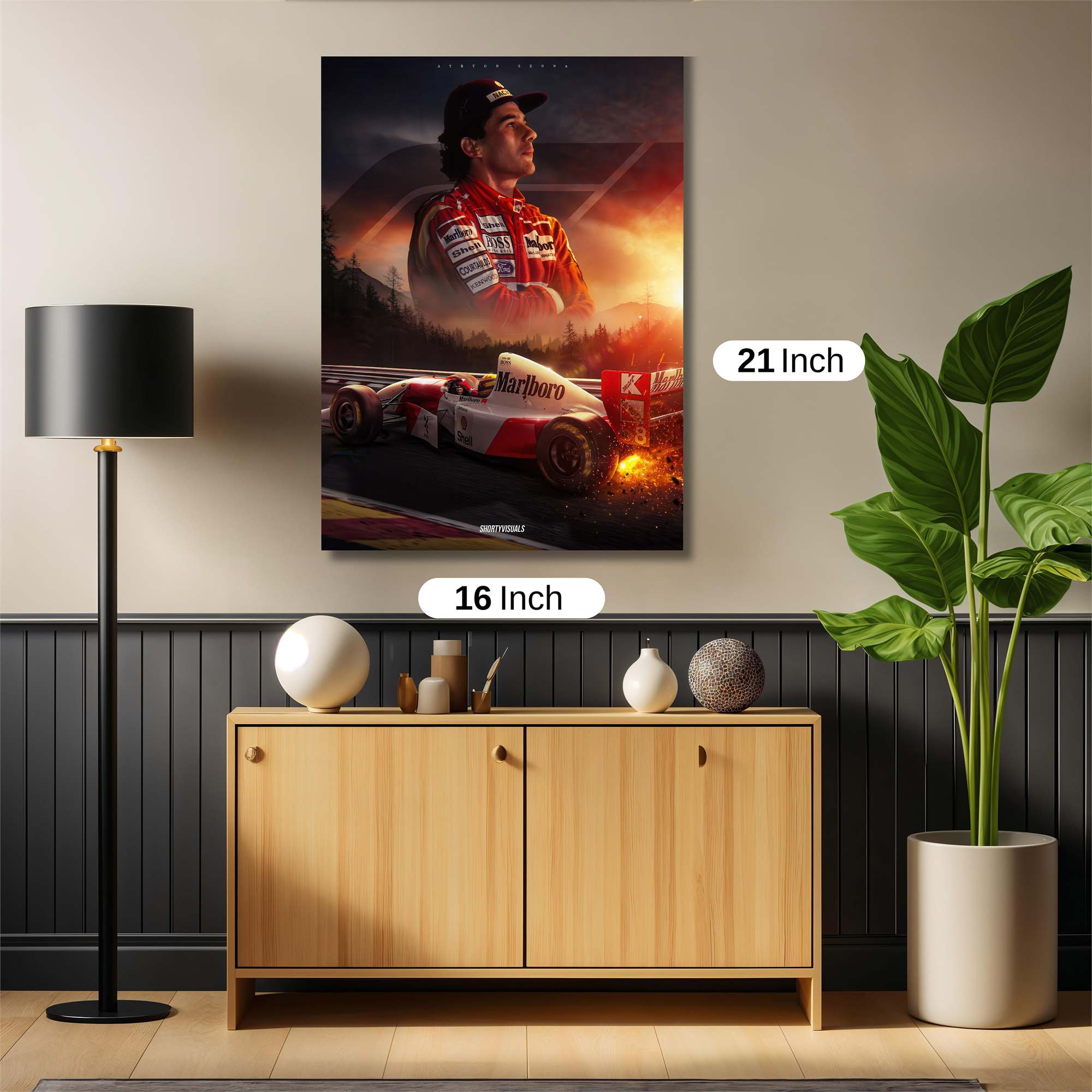 Senna Legacy Safe Wall Magnetic / M