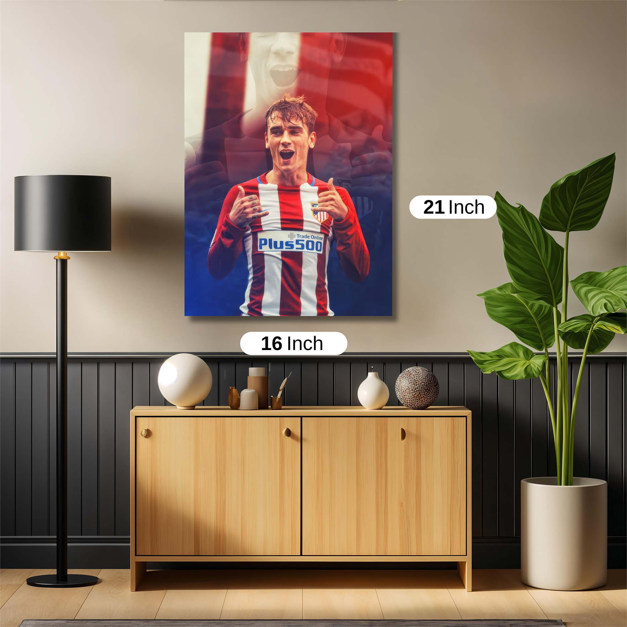 Griezmann Triumphant Safe Wall Magnetic / M