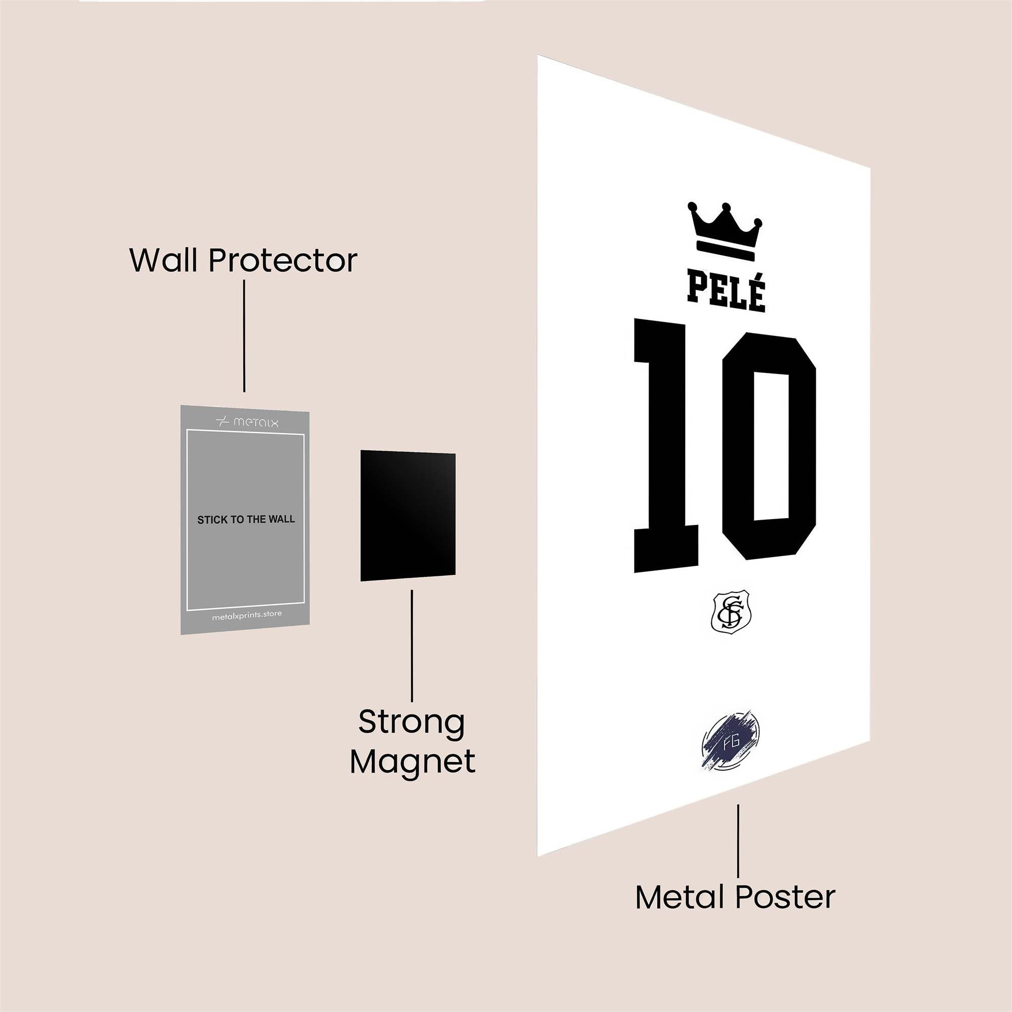 Pel? Regal Safe Wall Magnetic / M