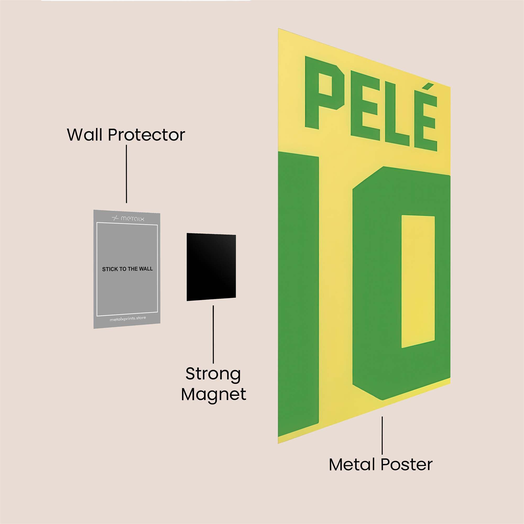 Pel? Legacy Safe Wall Magnetic / M