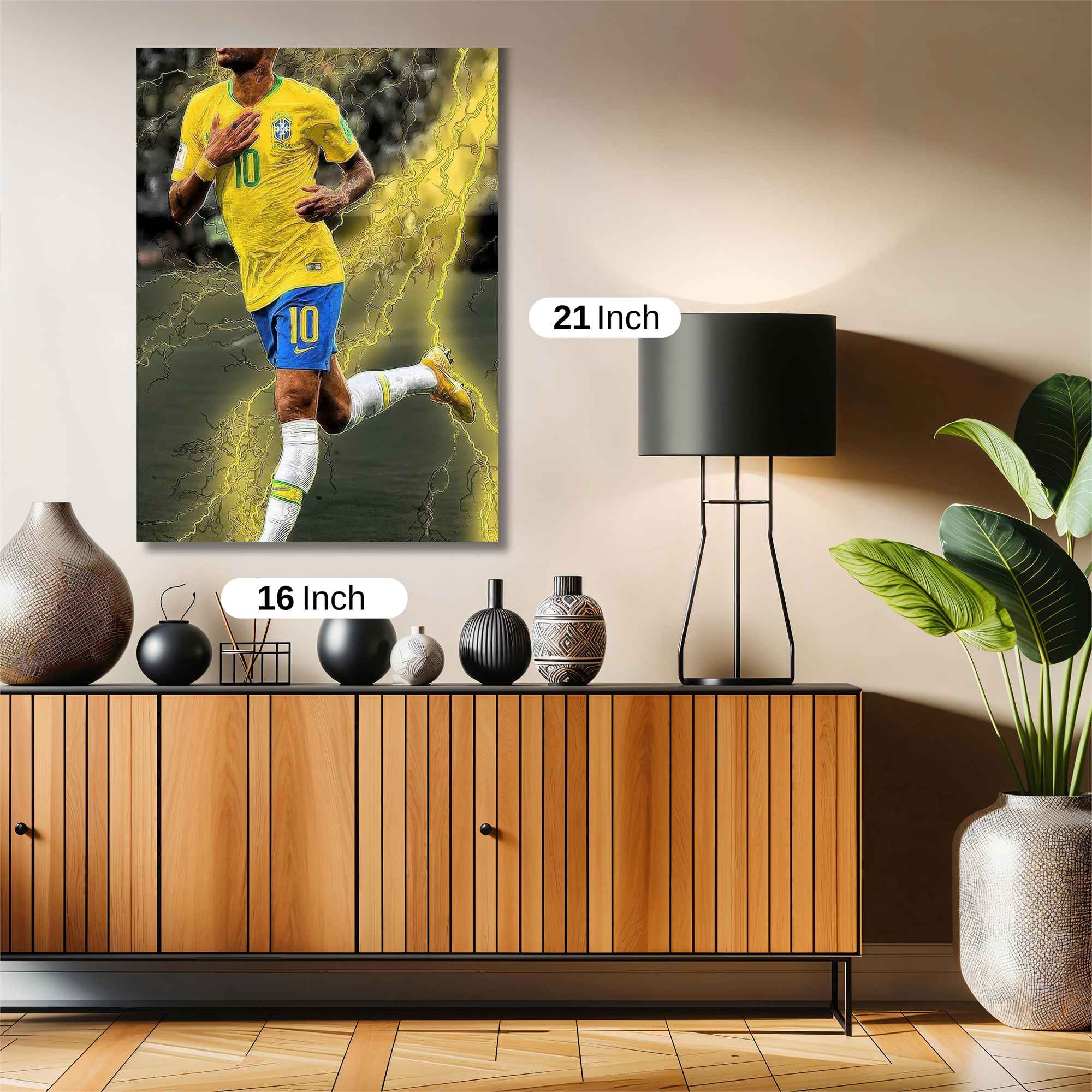 Neymar Thunderous Safe Wall Magnetic / M