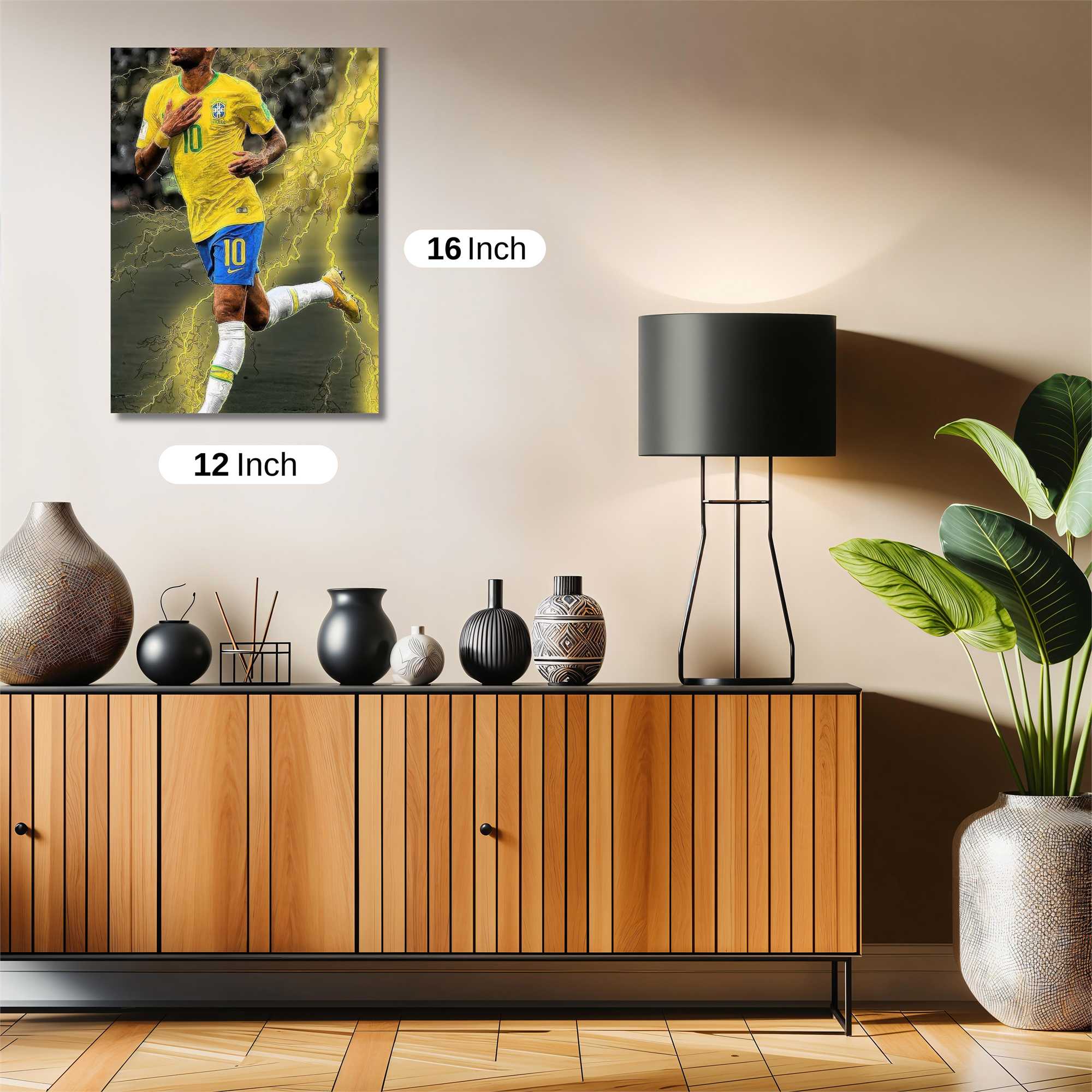 Neymar Thunderous Safe Wall Magnetic / M
