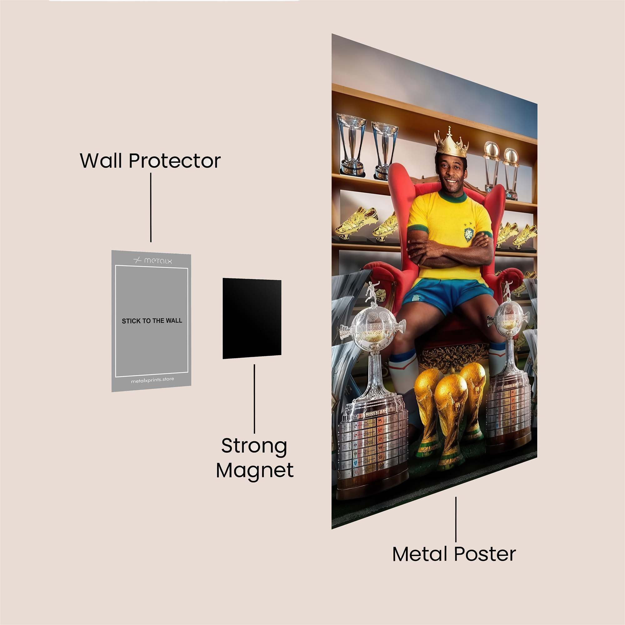 Pel? Majestic Safe Wall Magnetic / M