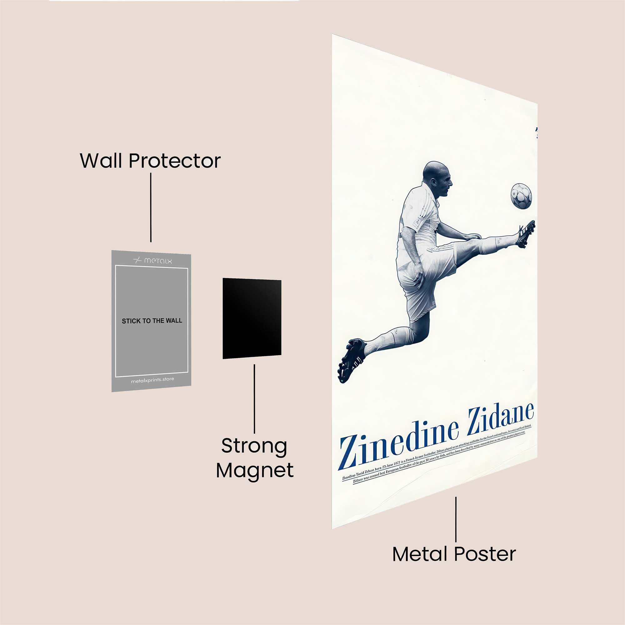 Zidane Zenith Safe Wall Magnetic / M