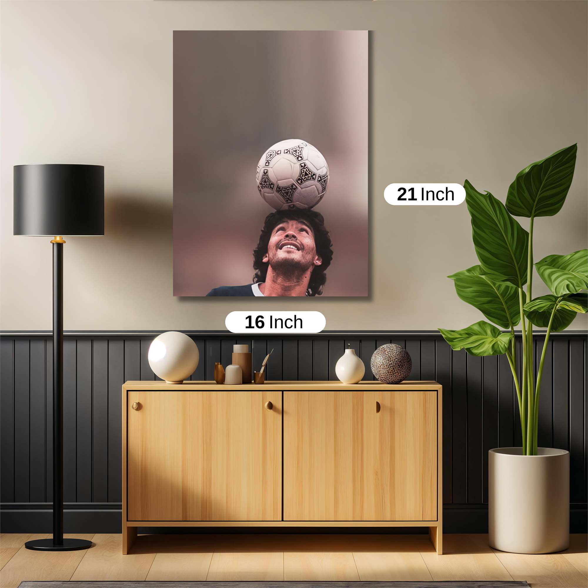 Maradona Ecstasy Safe Wall Magnetic / M