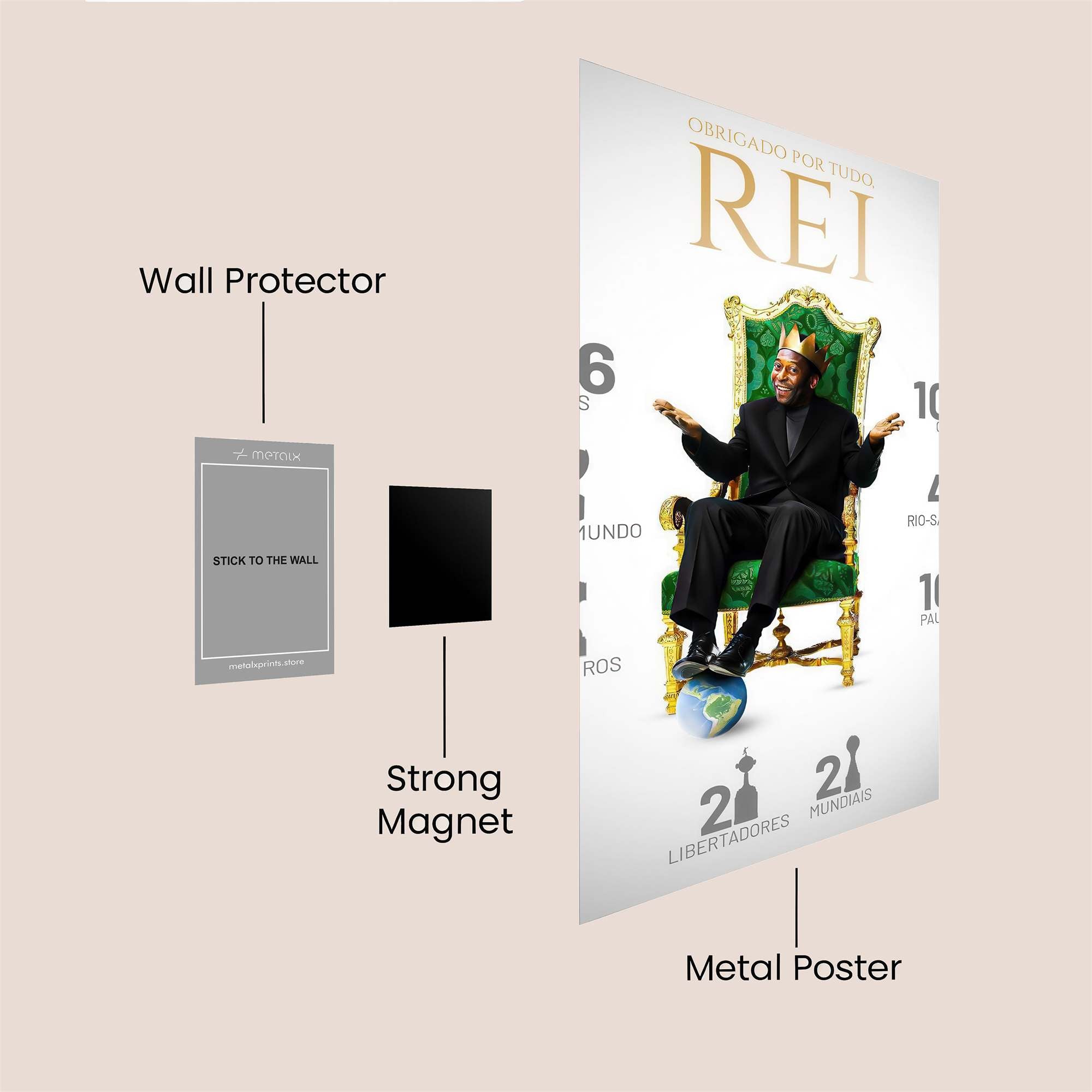 Pel? Majestic Safe Wall Magnetic / M