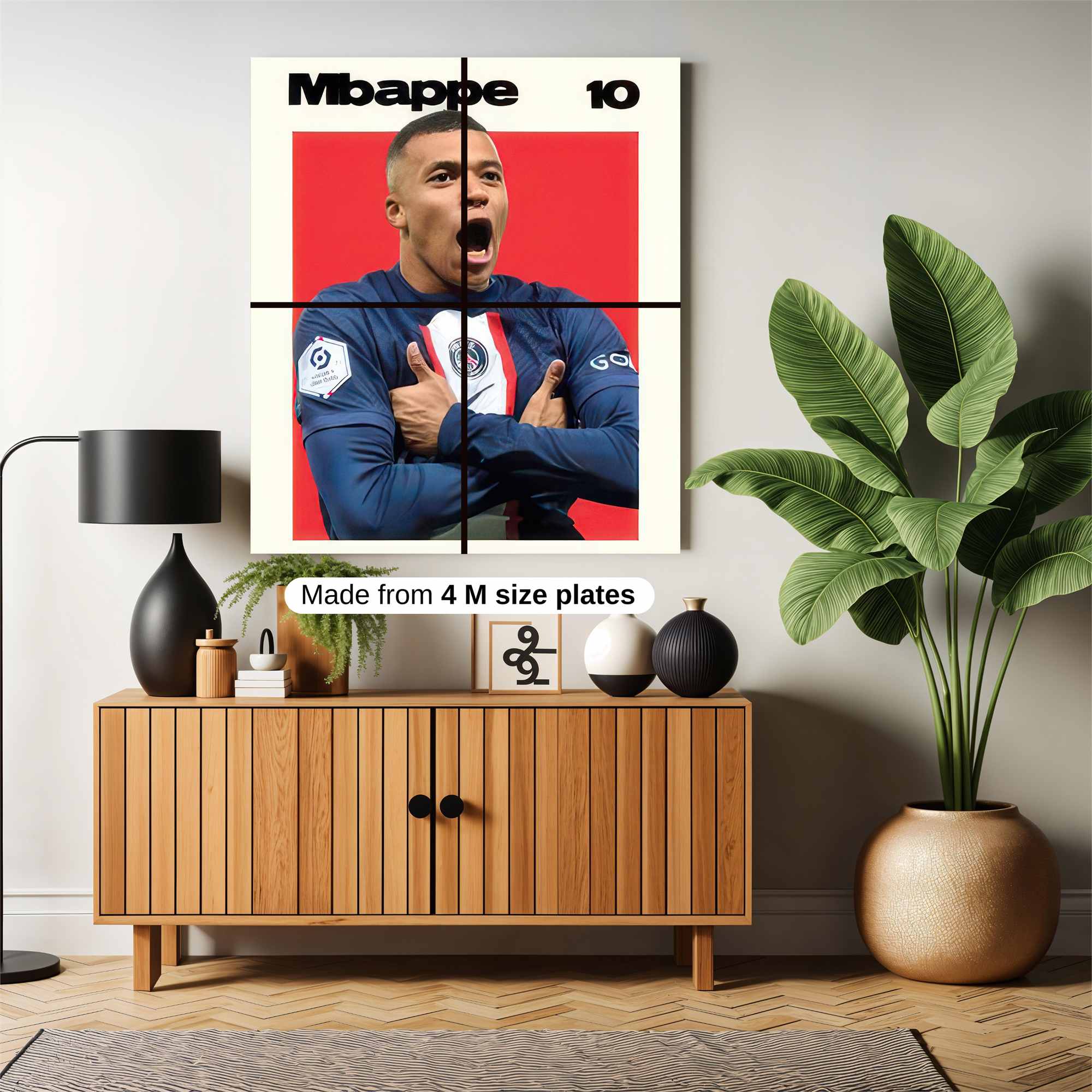 Mbappe Passion Safe Wall Magnetic / M