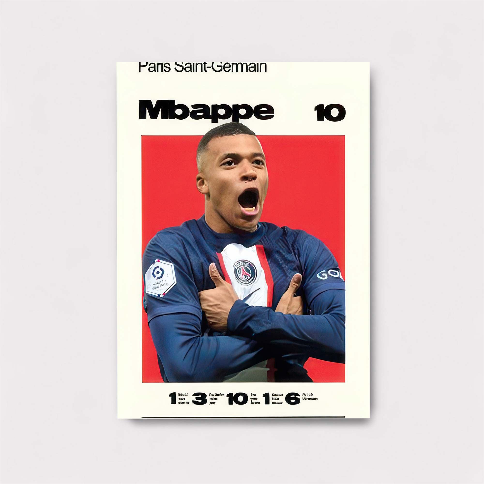 Mbappe Passion Safe Wall Magnetic / M
