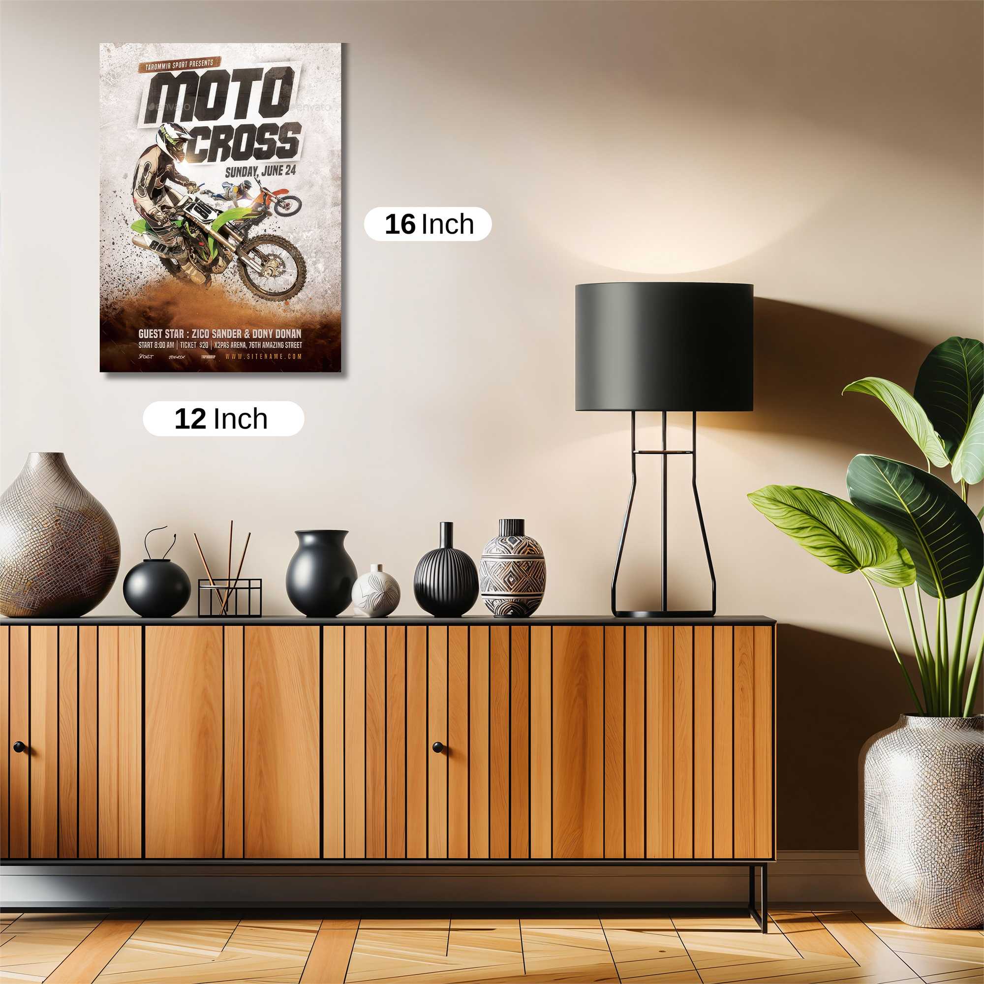 Moto Thrill Safe Wall Magnetic / M