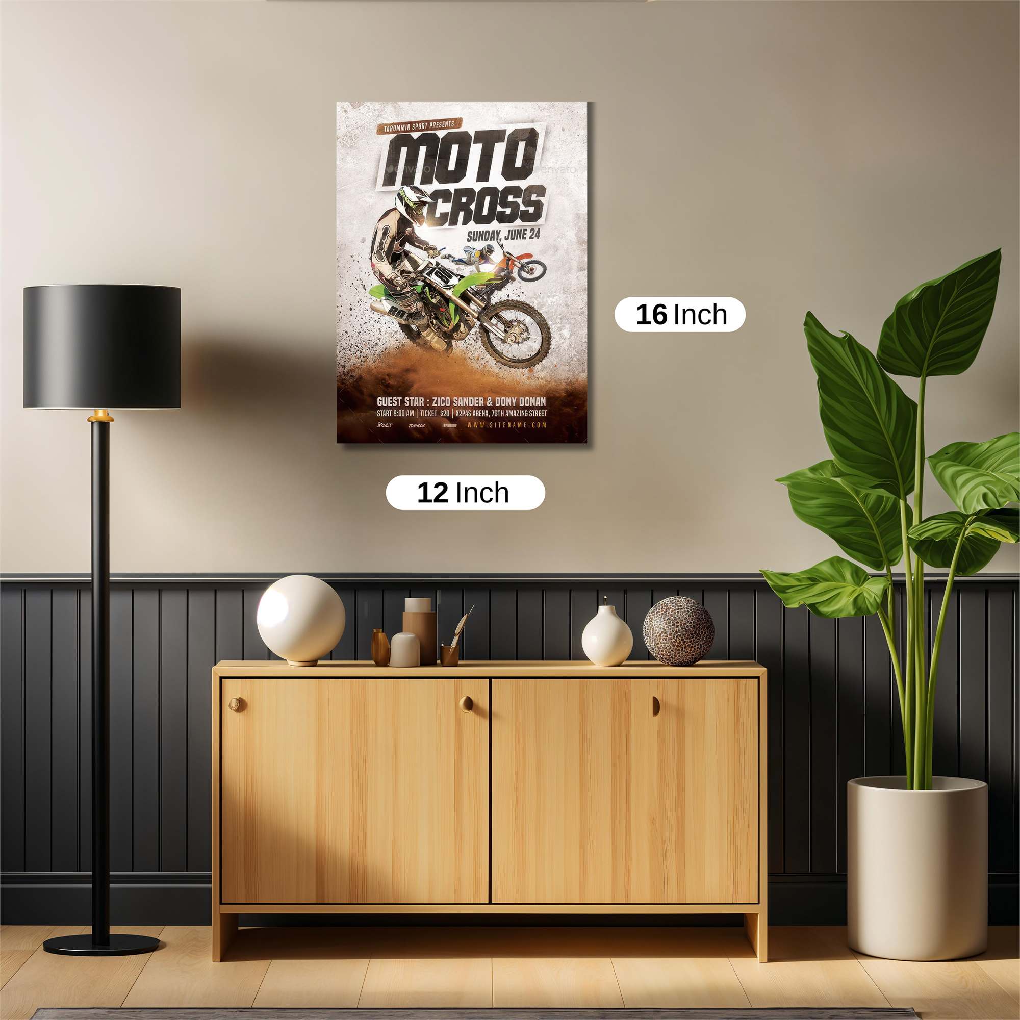Moto Thrill Safe Wall Magnetic / M