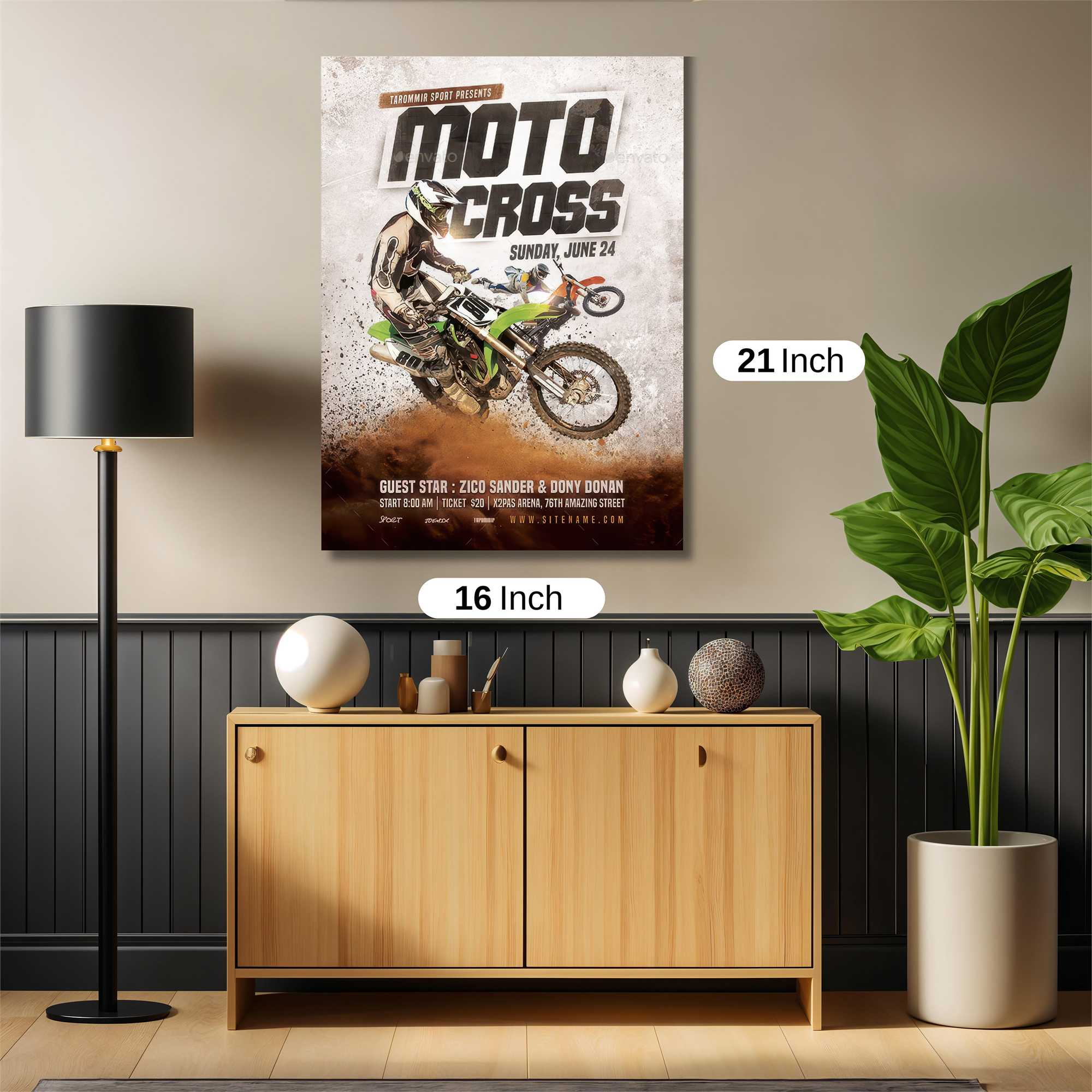 Moto Thrill Safe Wall Magnetic / M