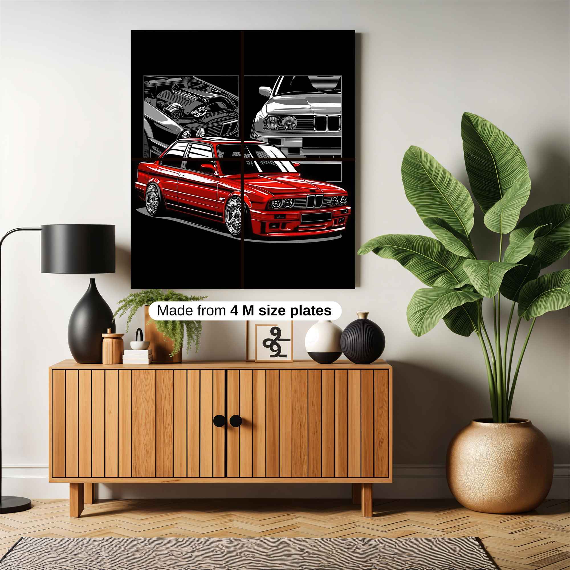 BMW Elegance Safe Wall Magnetic / M