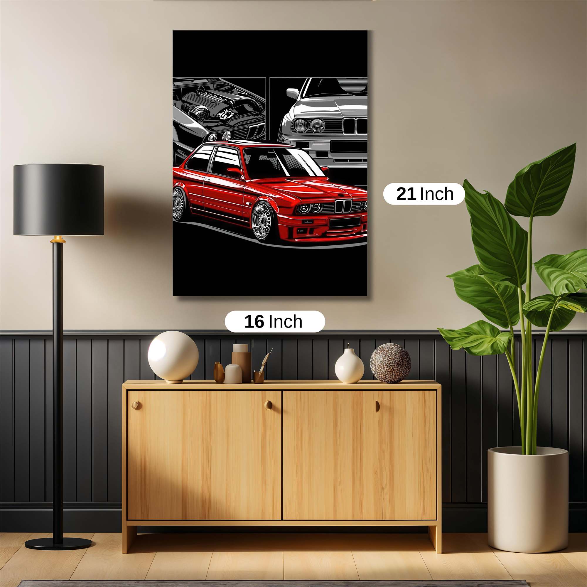 BMW Elegance Safe Wall Magnetic / M