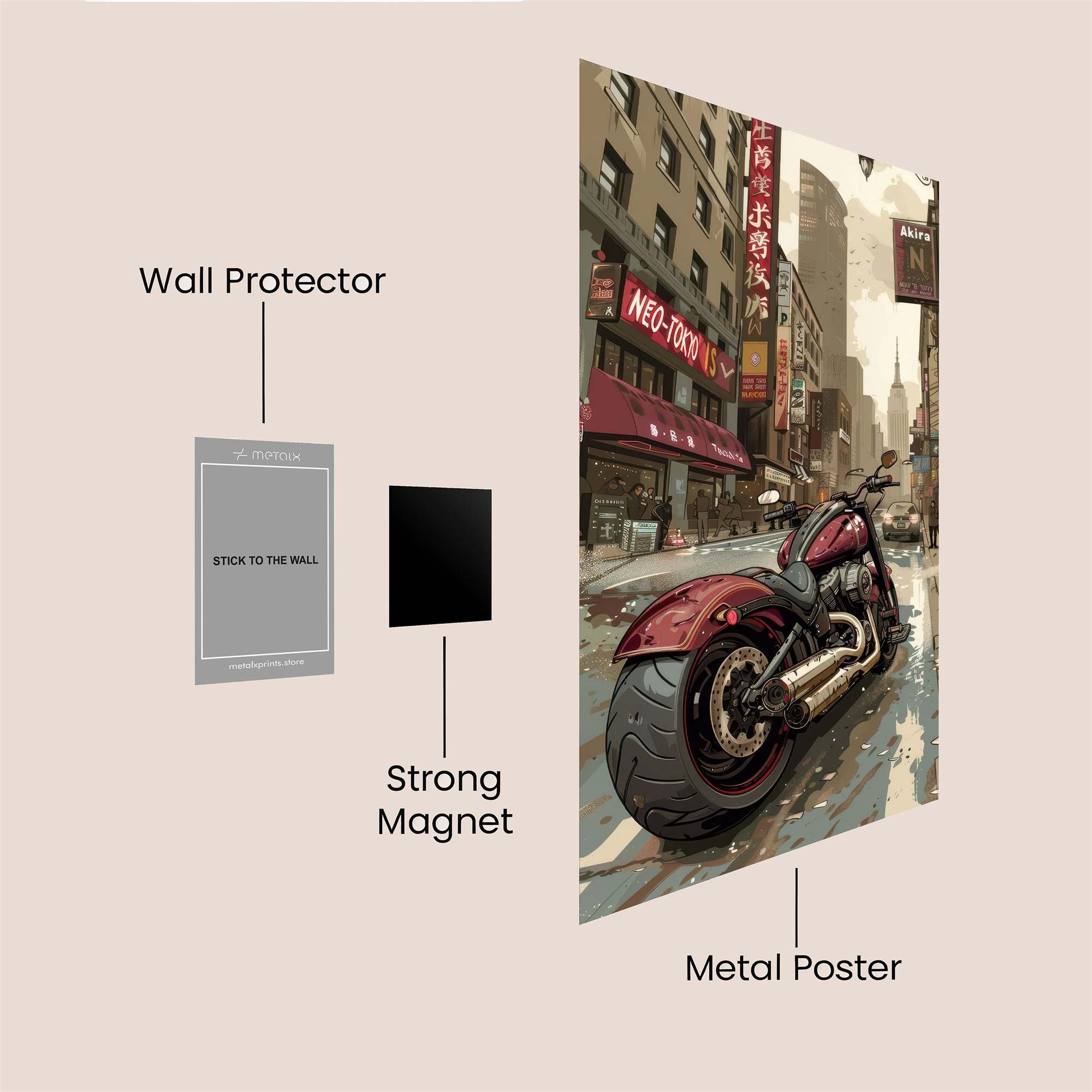City Pulse Safe Wall Magnetic / M