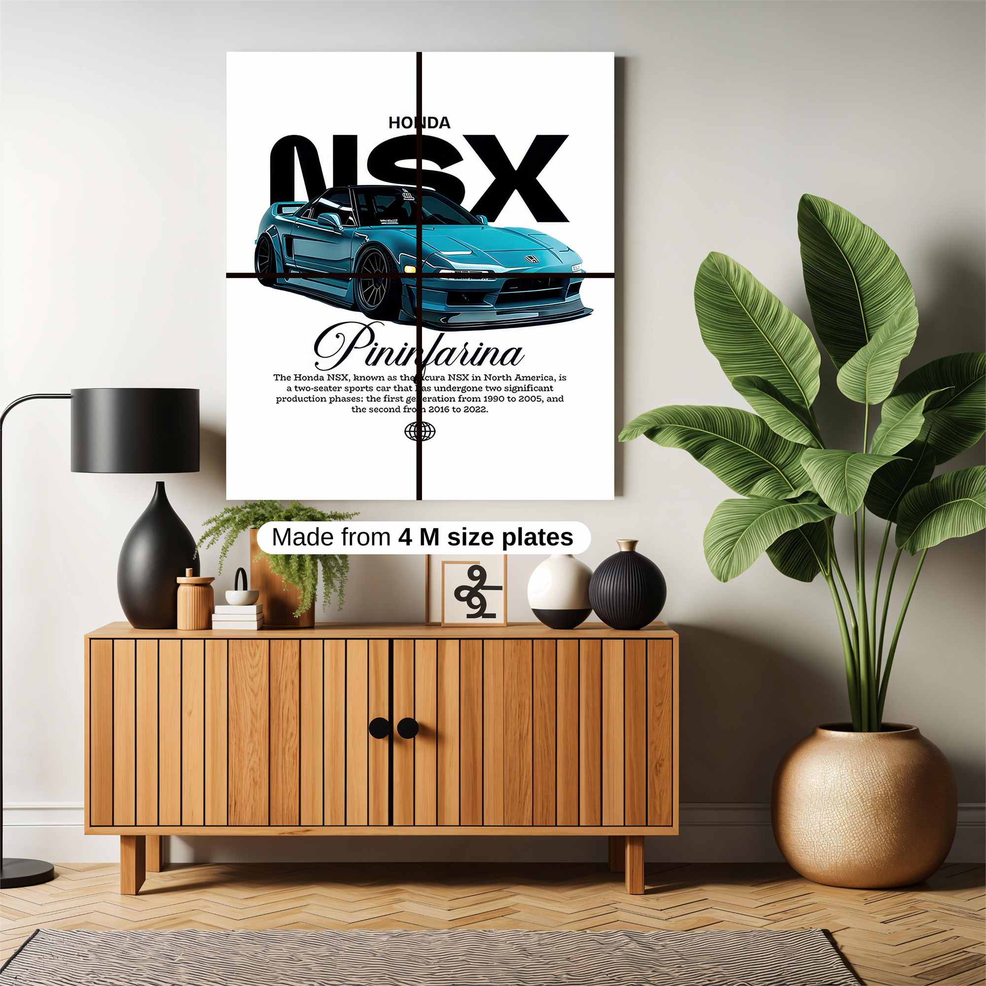 NSX Nostalgia Safe Wall Magnetic / M