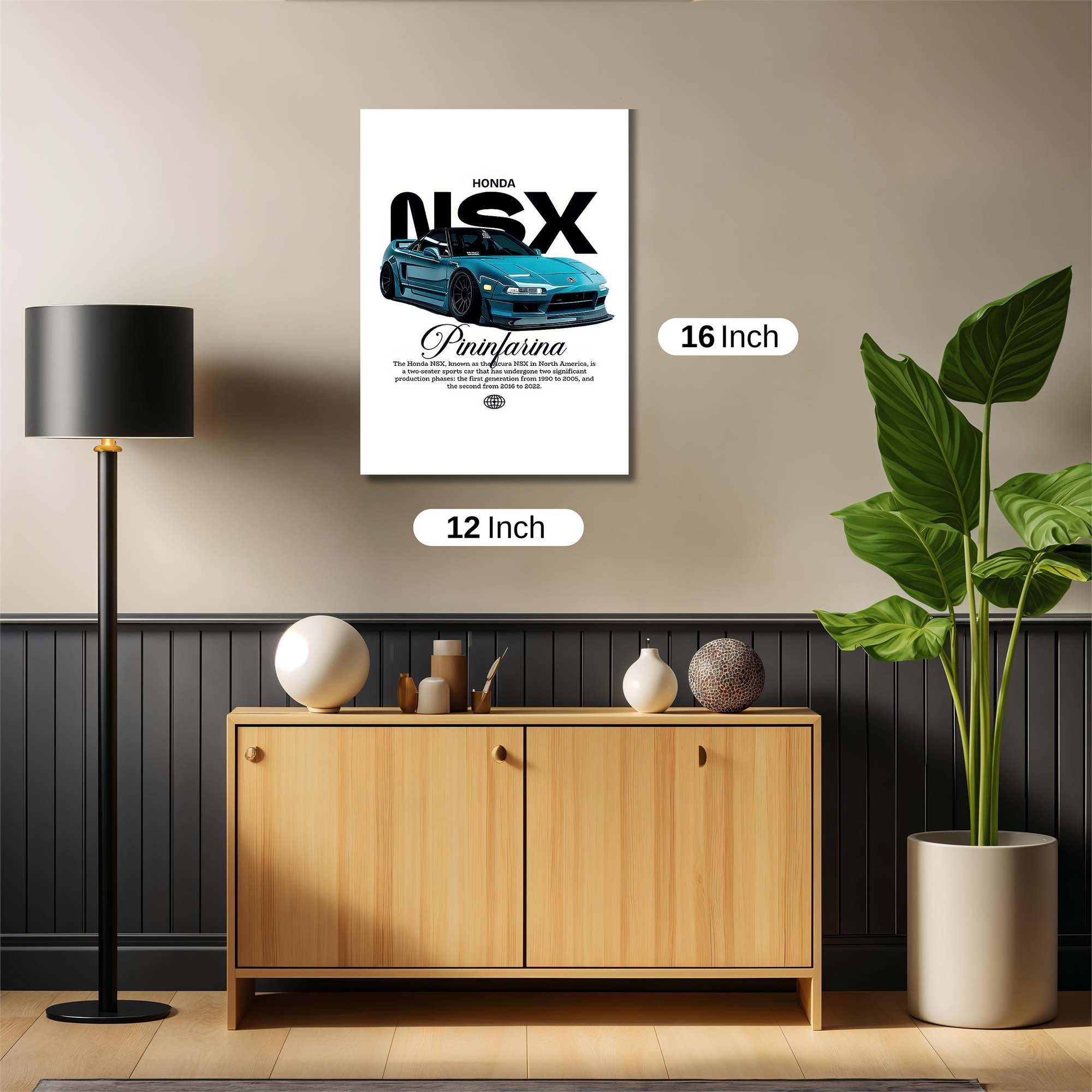 NSX Nostalgia Safe Wall Magnetic / M